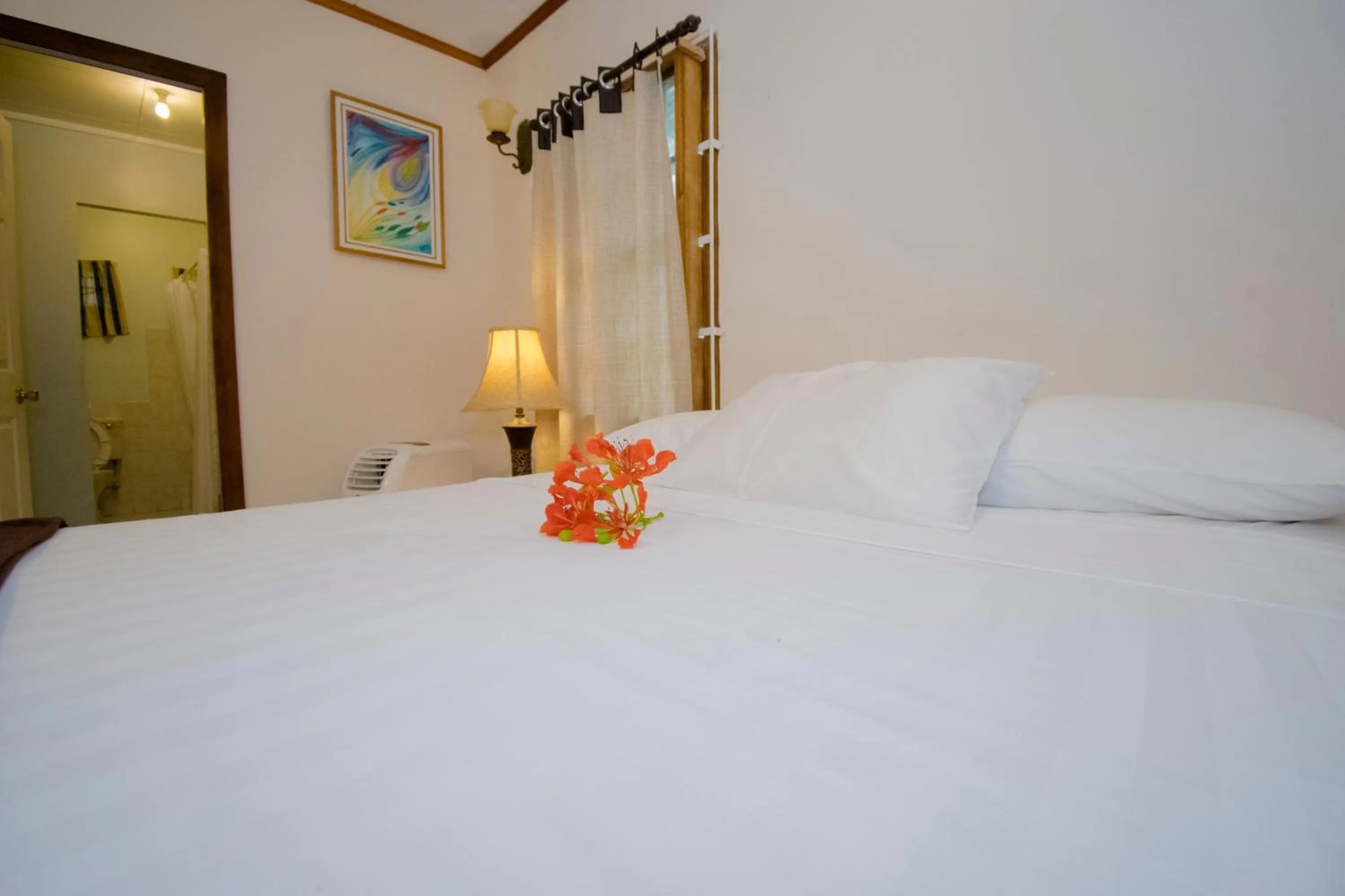 Bed in Herdmanston Lodge Hotel