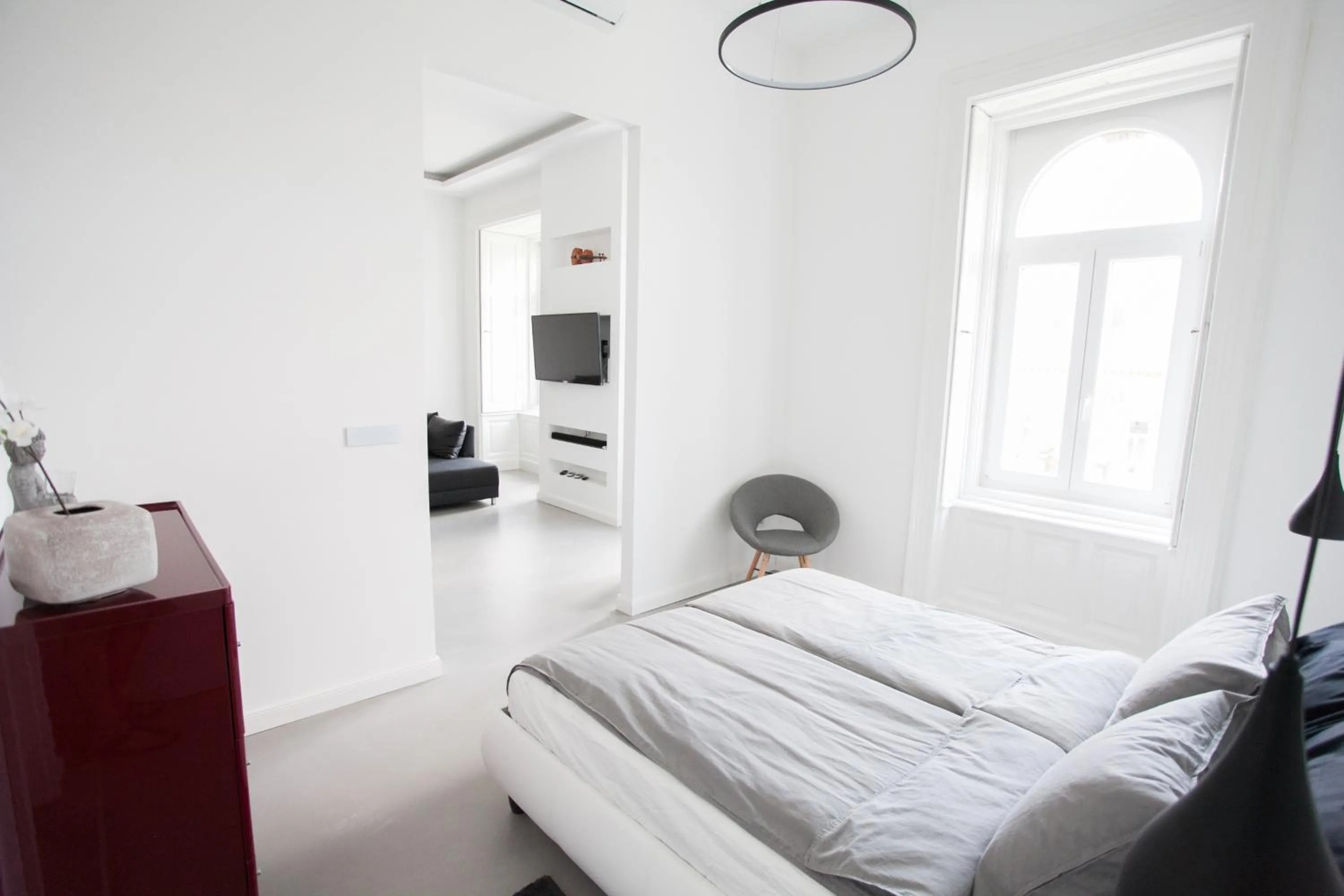 Bedroom, Bed in Grand Loft Design