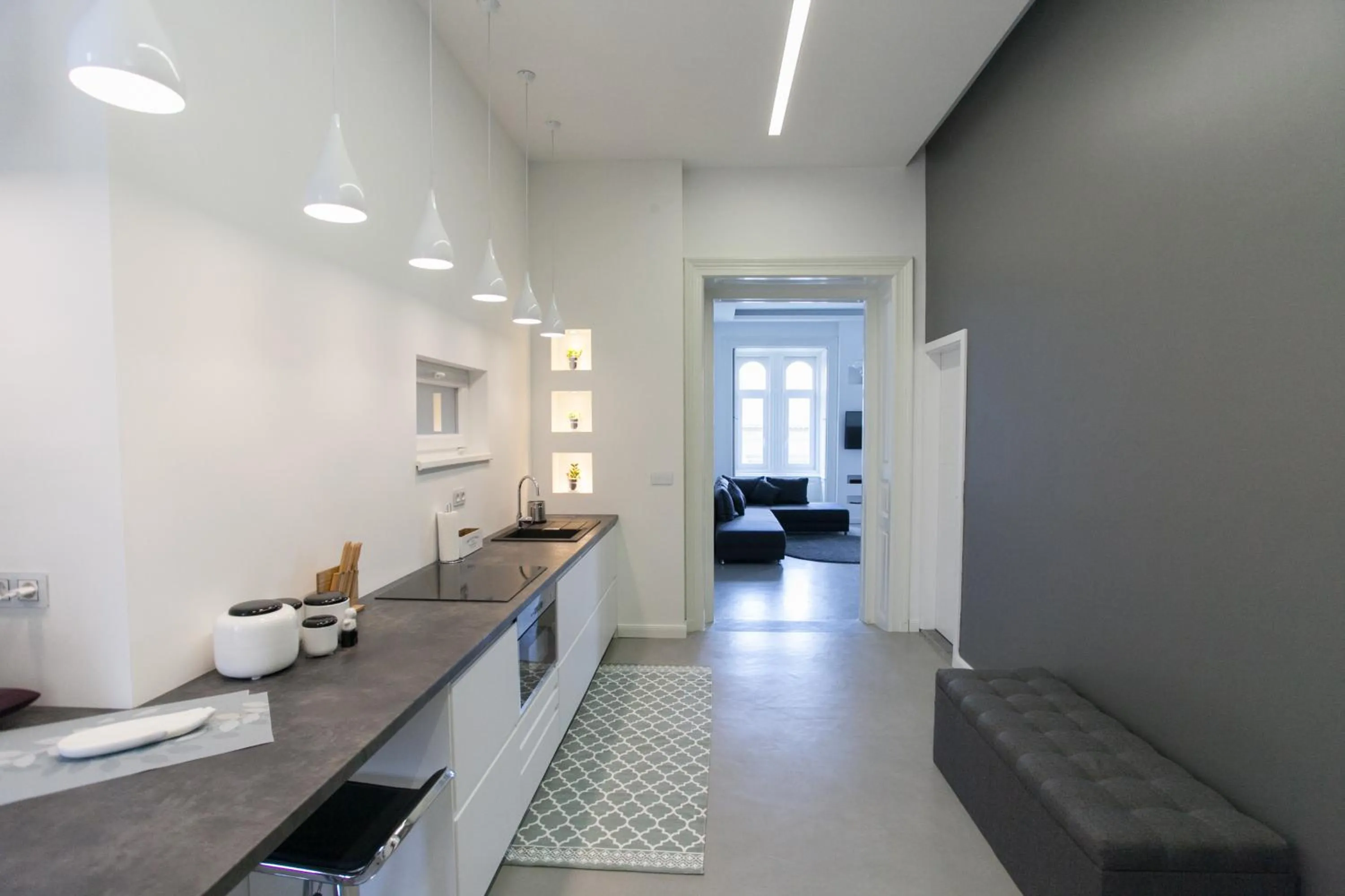 Kitchen or kitchenette in Grand Loft Design