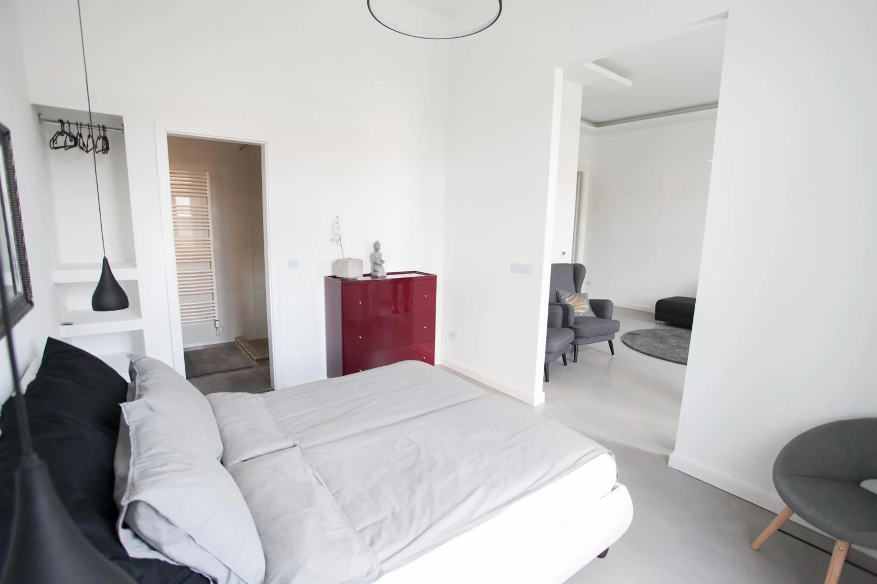 Bedroom, Bed in Grand Loft Design