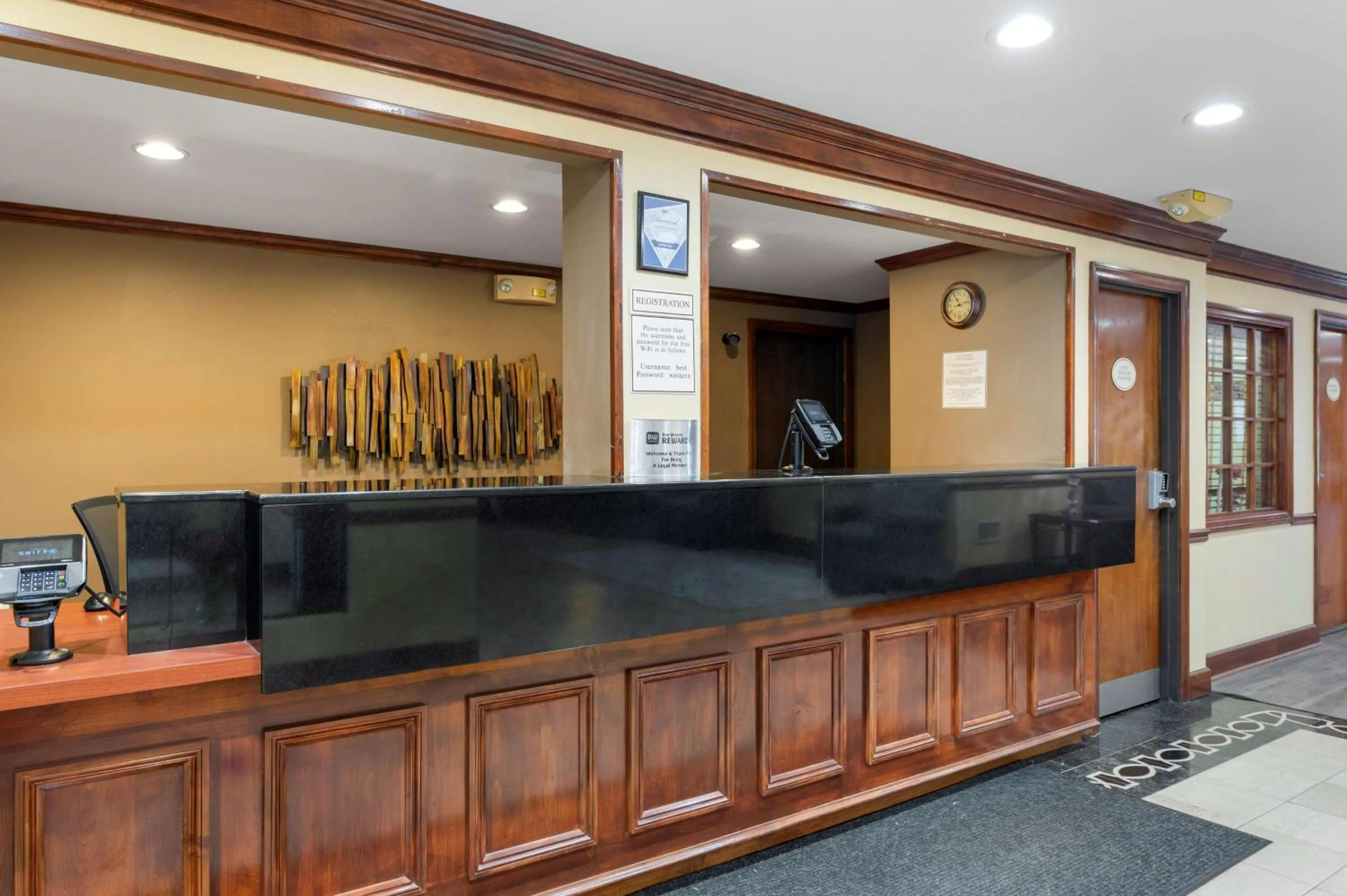 Lobby or reception in Best Western Louisville East Inn & Suites
