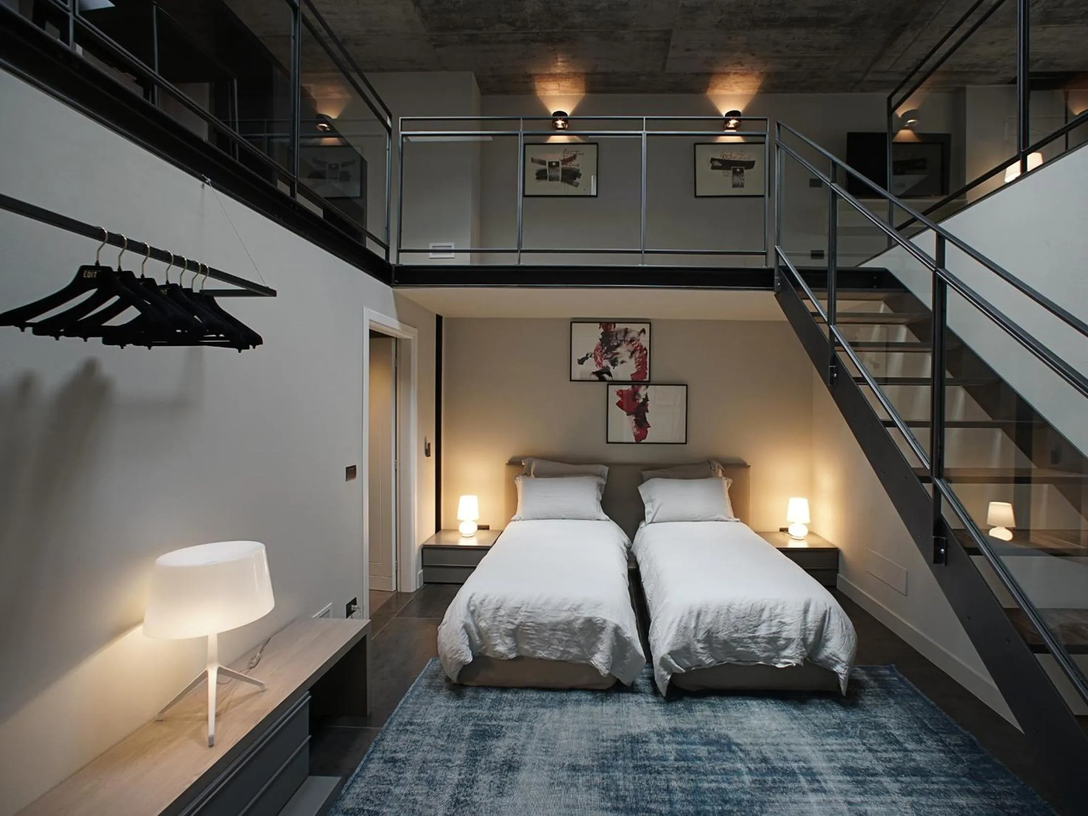 Bed in EDIT Lofts