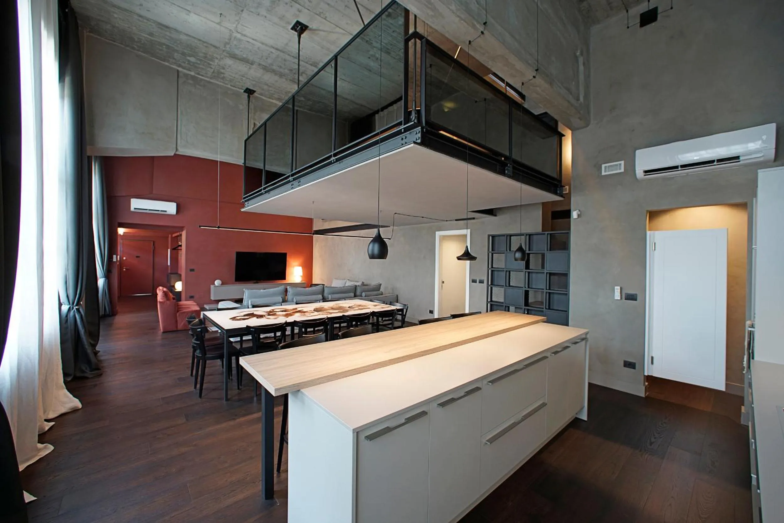 Communal lounge/ TV room in EDIT Lofts