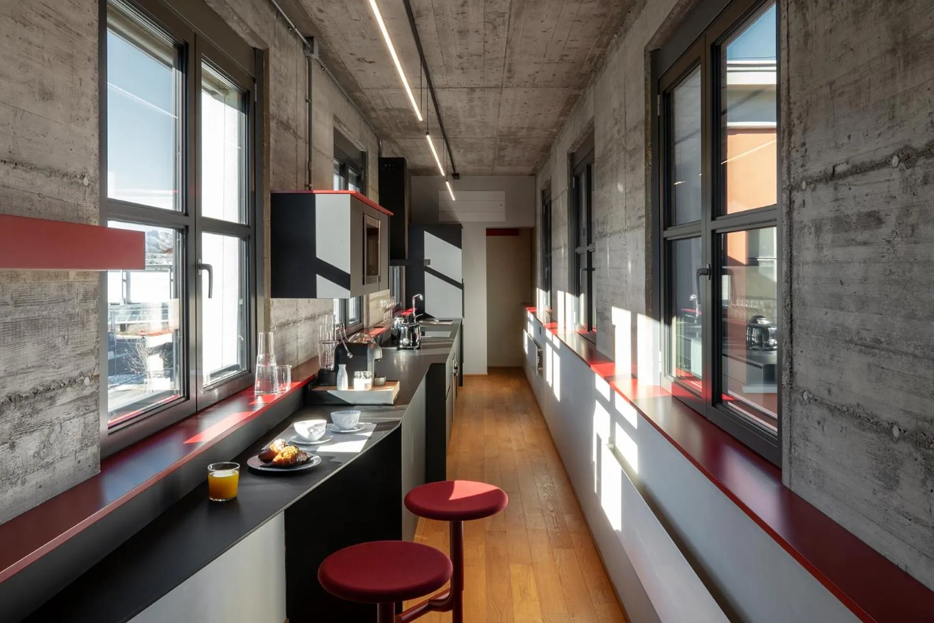 View (from property/room) in EDIT Lofts