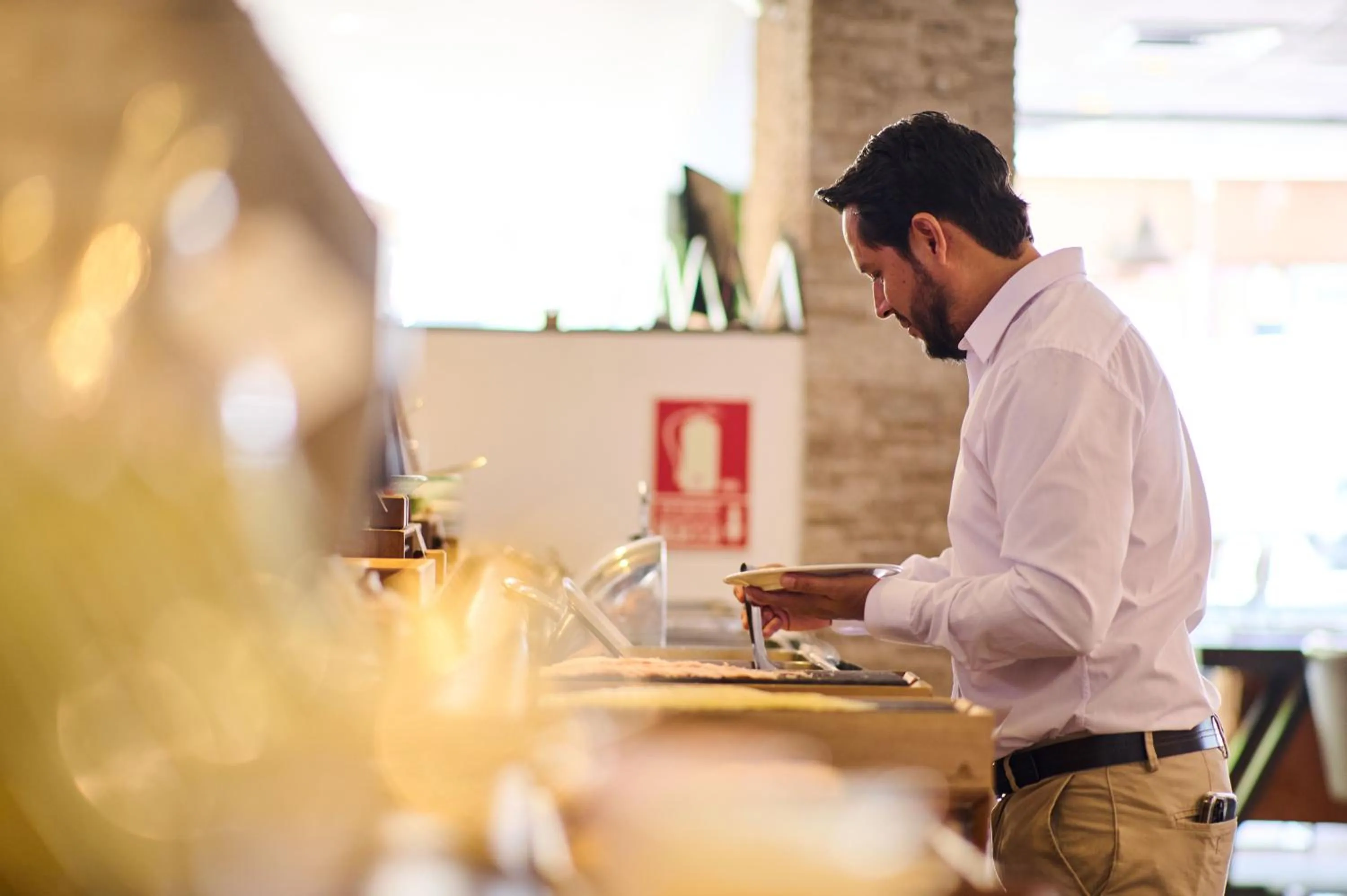 Buffet breakfast in Casa Andina Select Miraflores