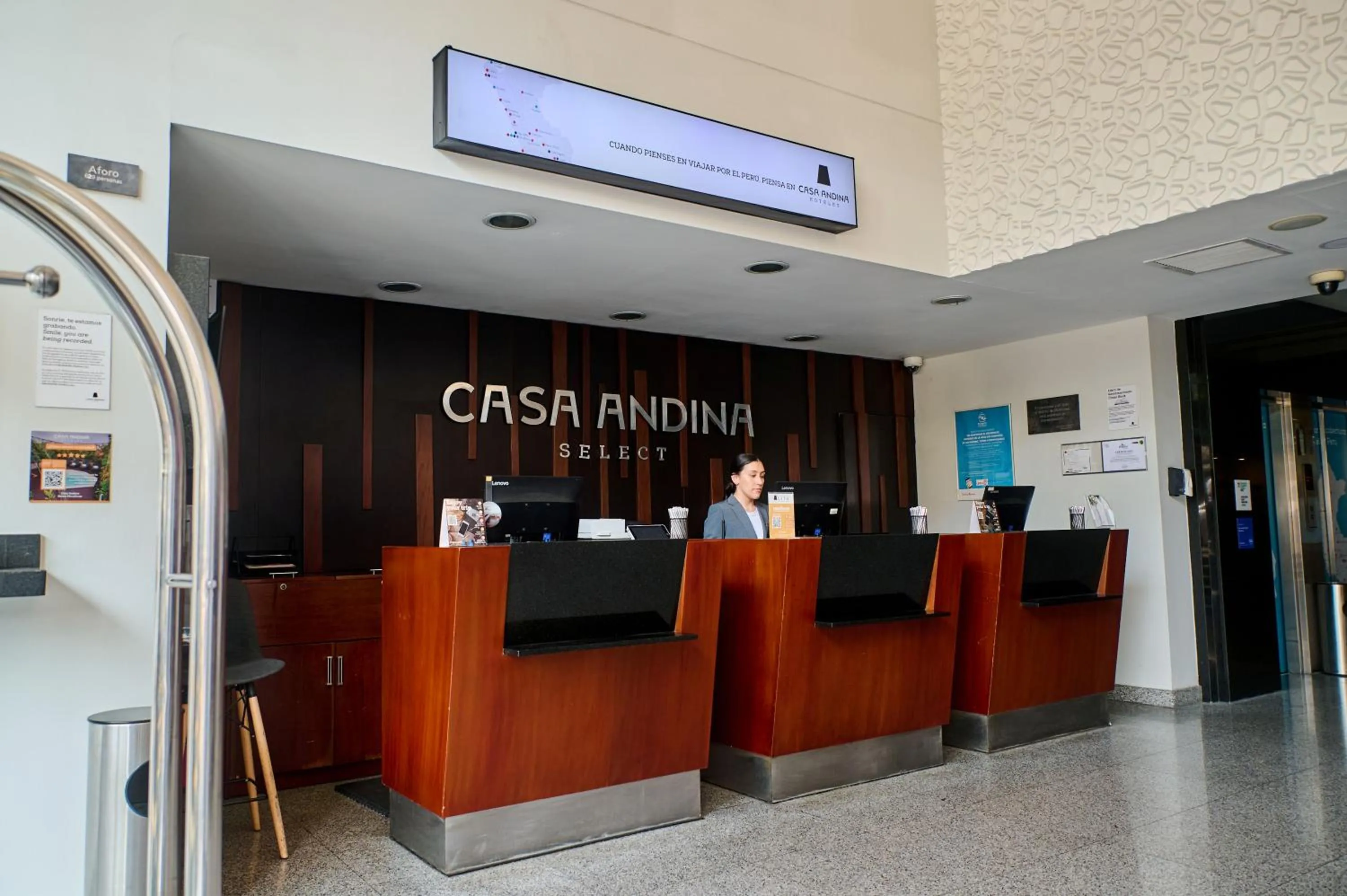 Lobby or reception in Casa Andina Select Miraflores