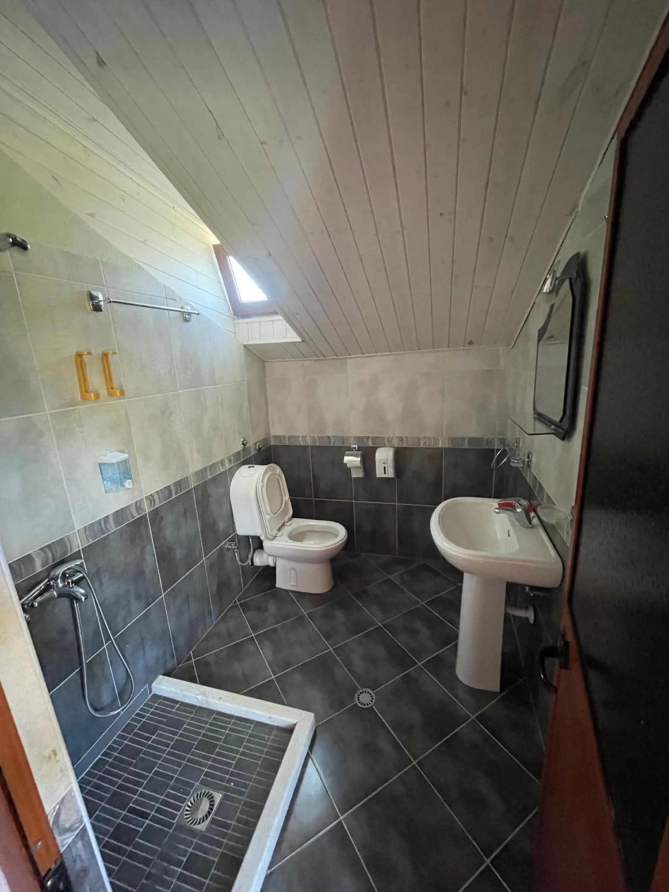 Shower in LURA Hotel