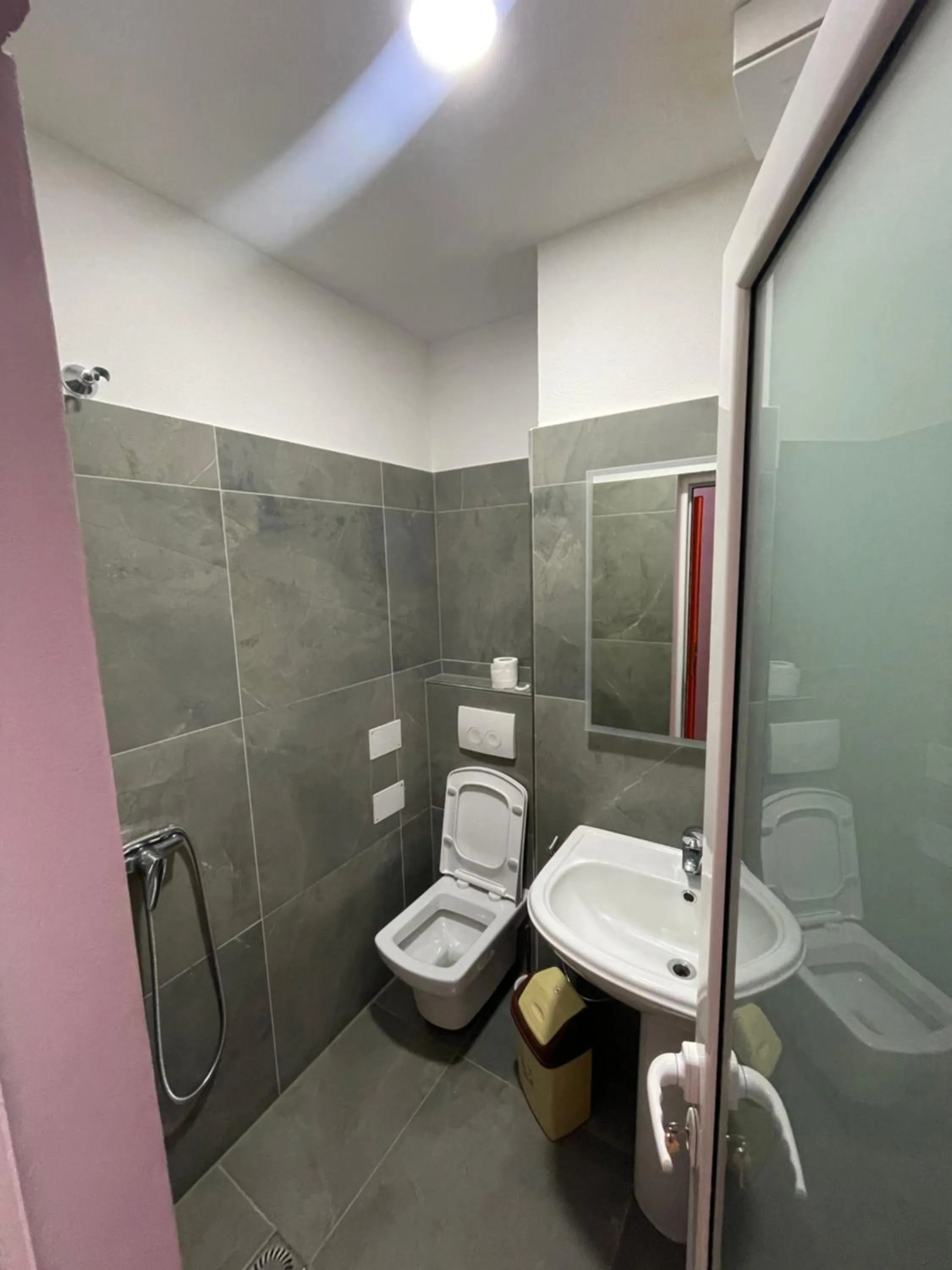 Shower in LURA Hotel