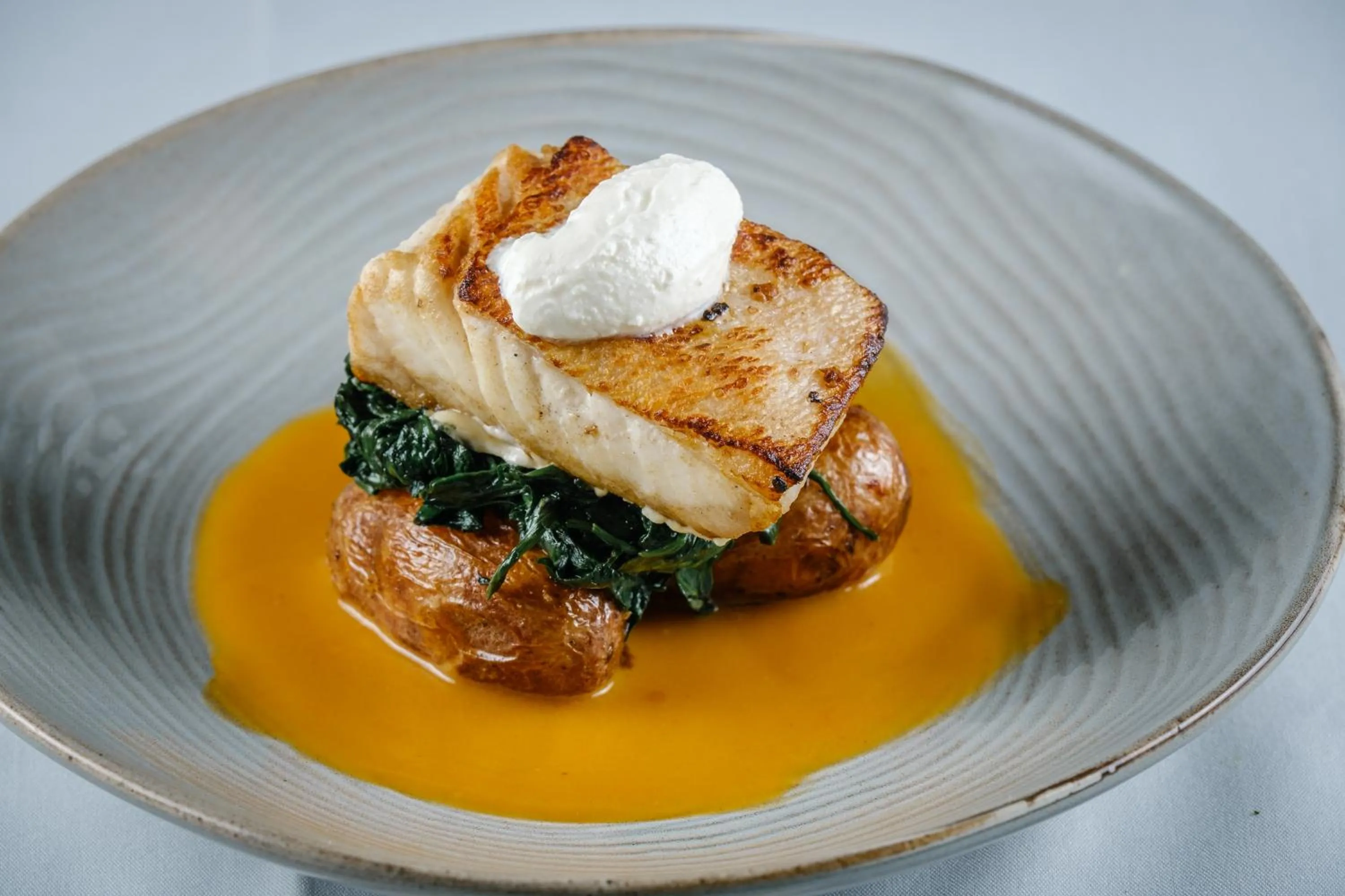 Food close-up in Low Wood Bay