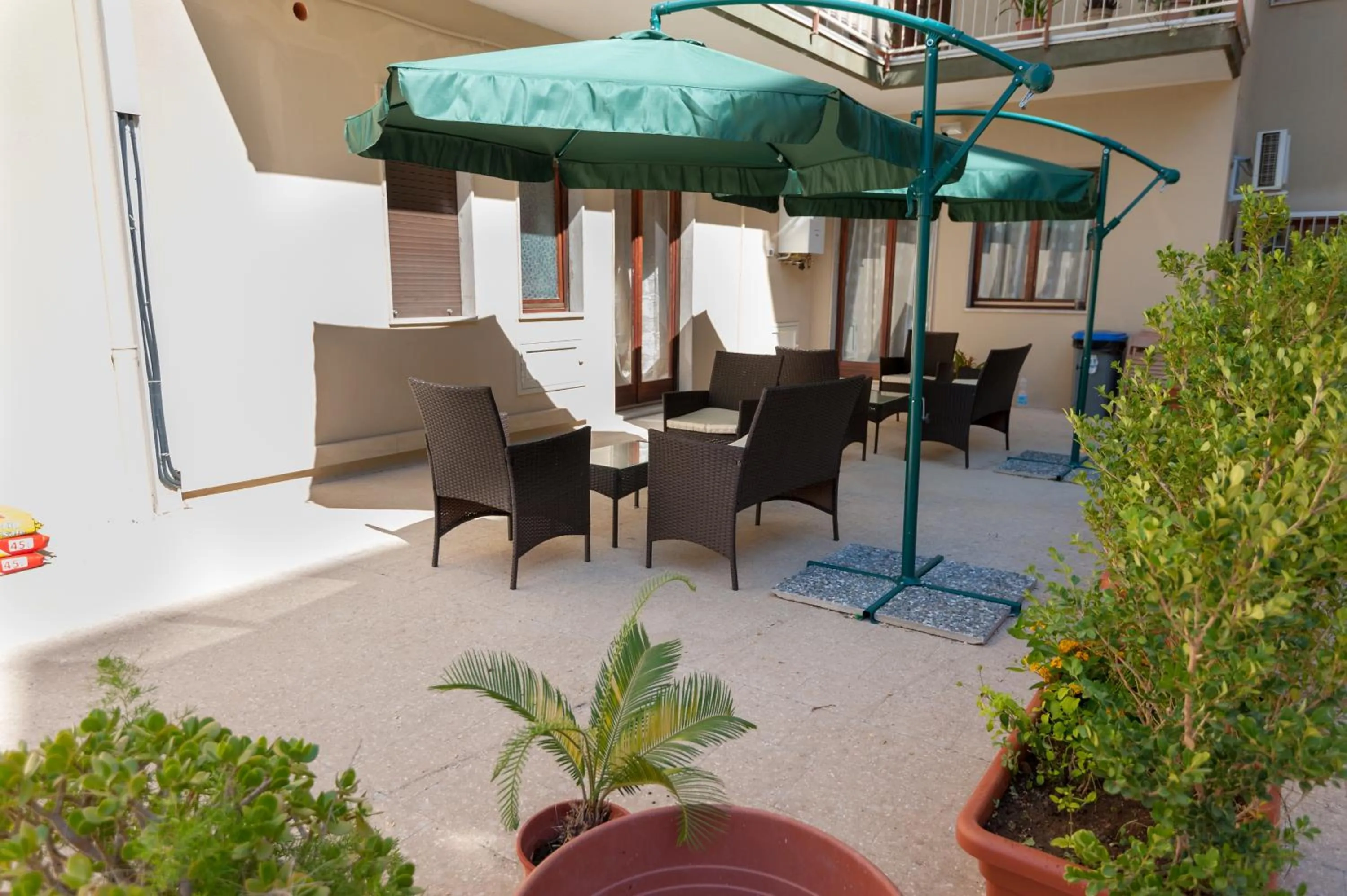 Balcony/Terrace in B&B Epipoli