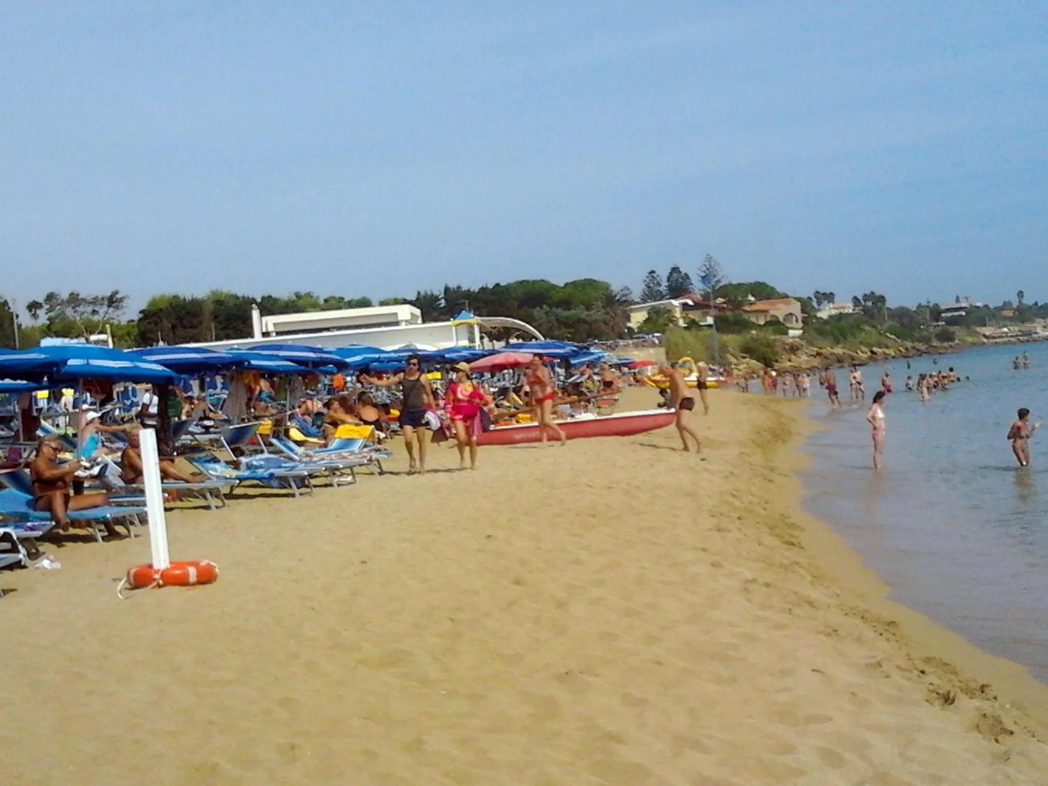 Beach in B&B Epipoli