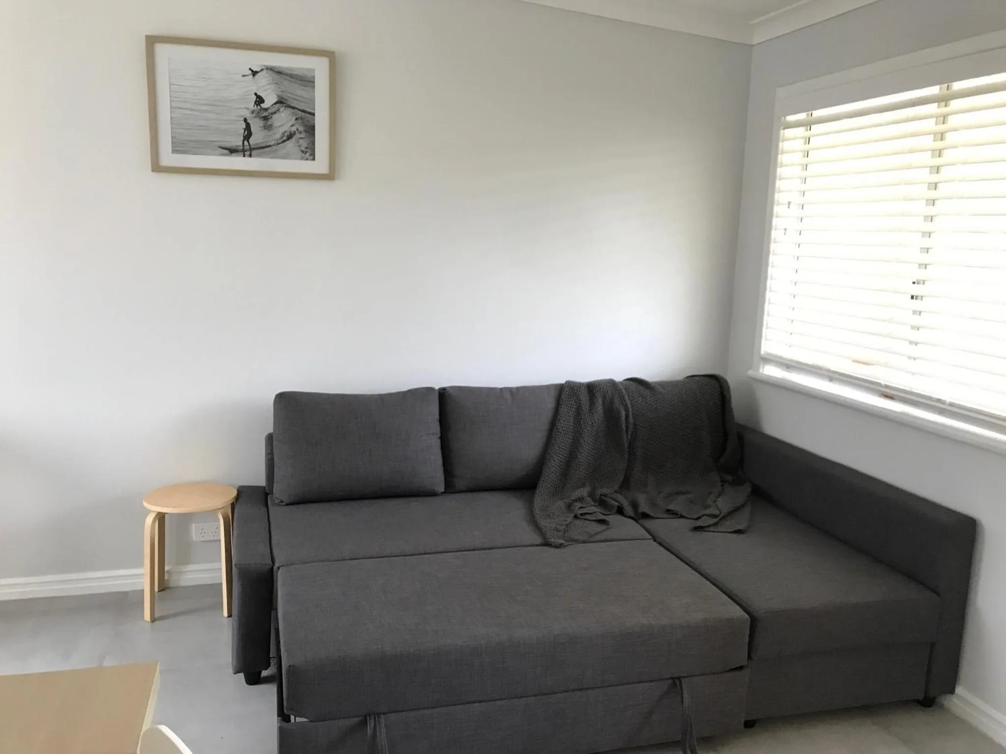 Bed in Salty Shack Lancelin