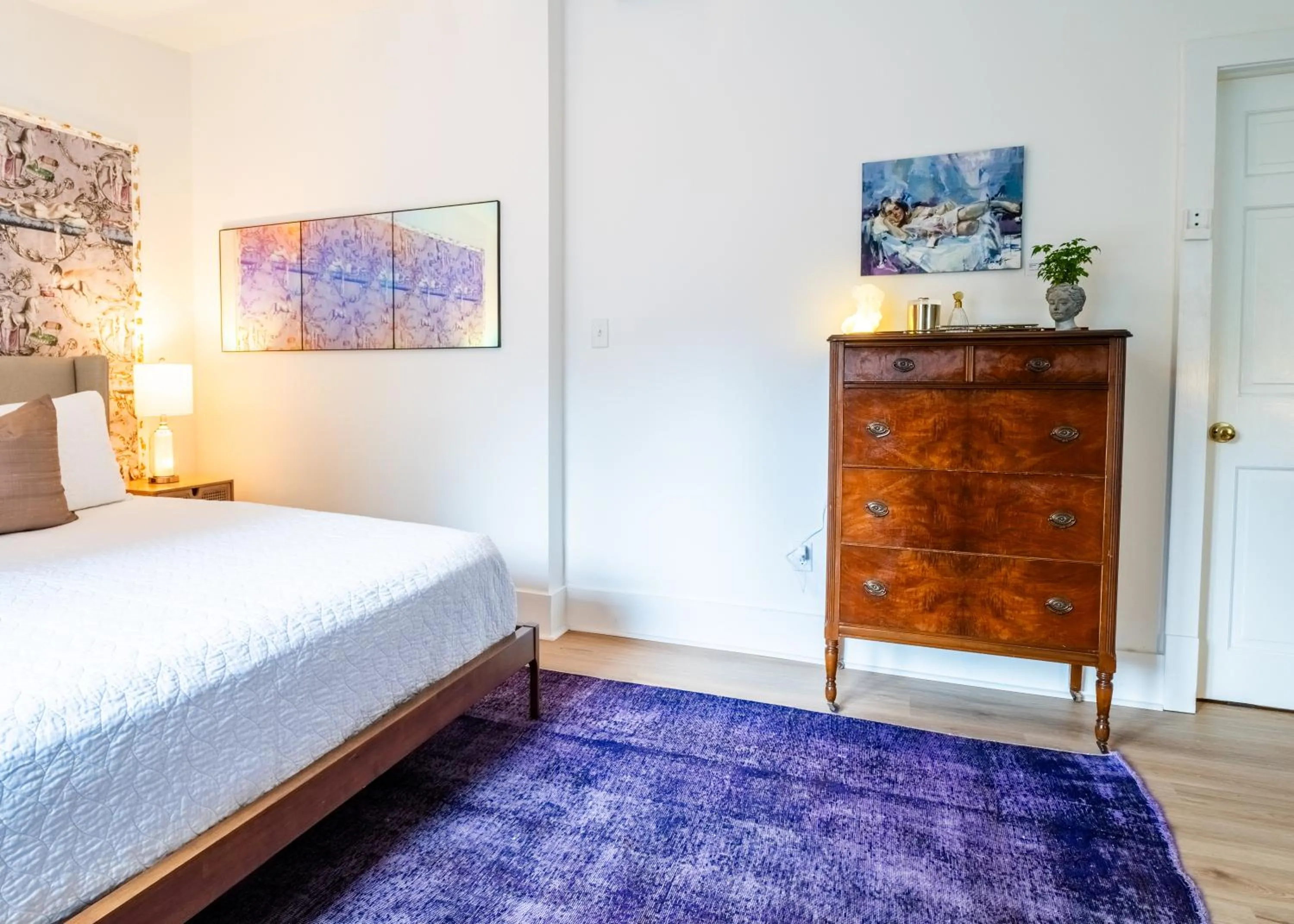 Bedroom, Bed in Twin Gables of Woodstock