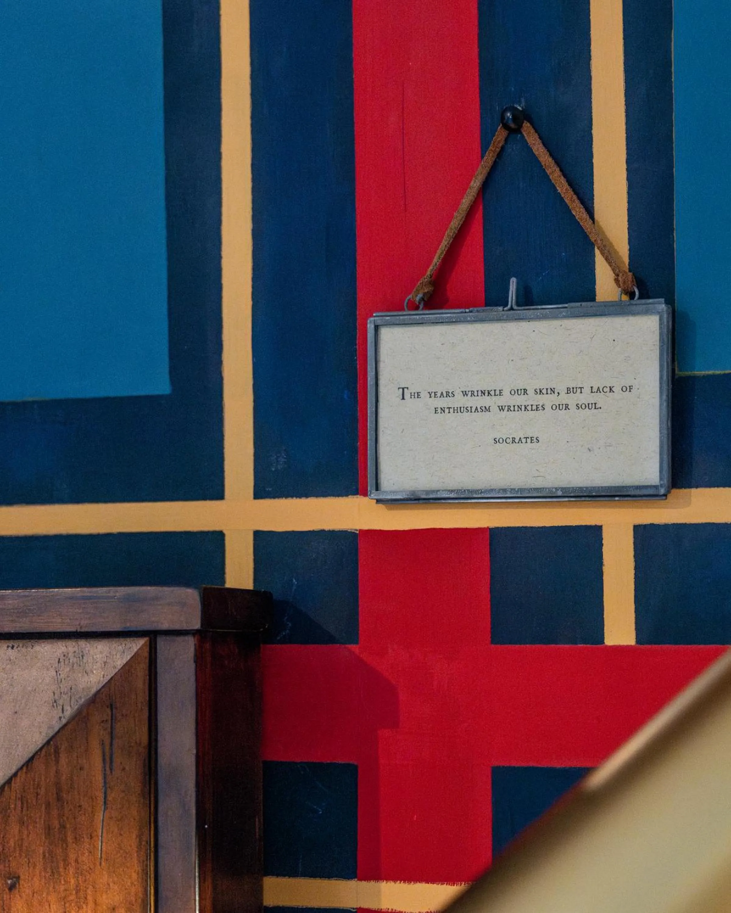 Decorative detail in Twin Gables of Woodstock