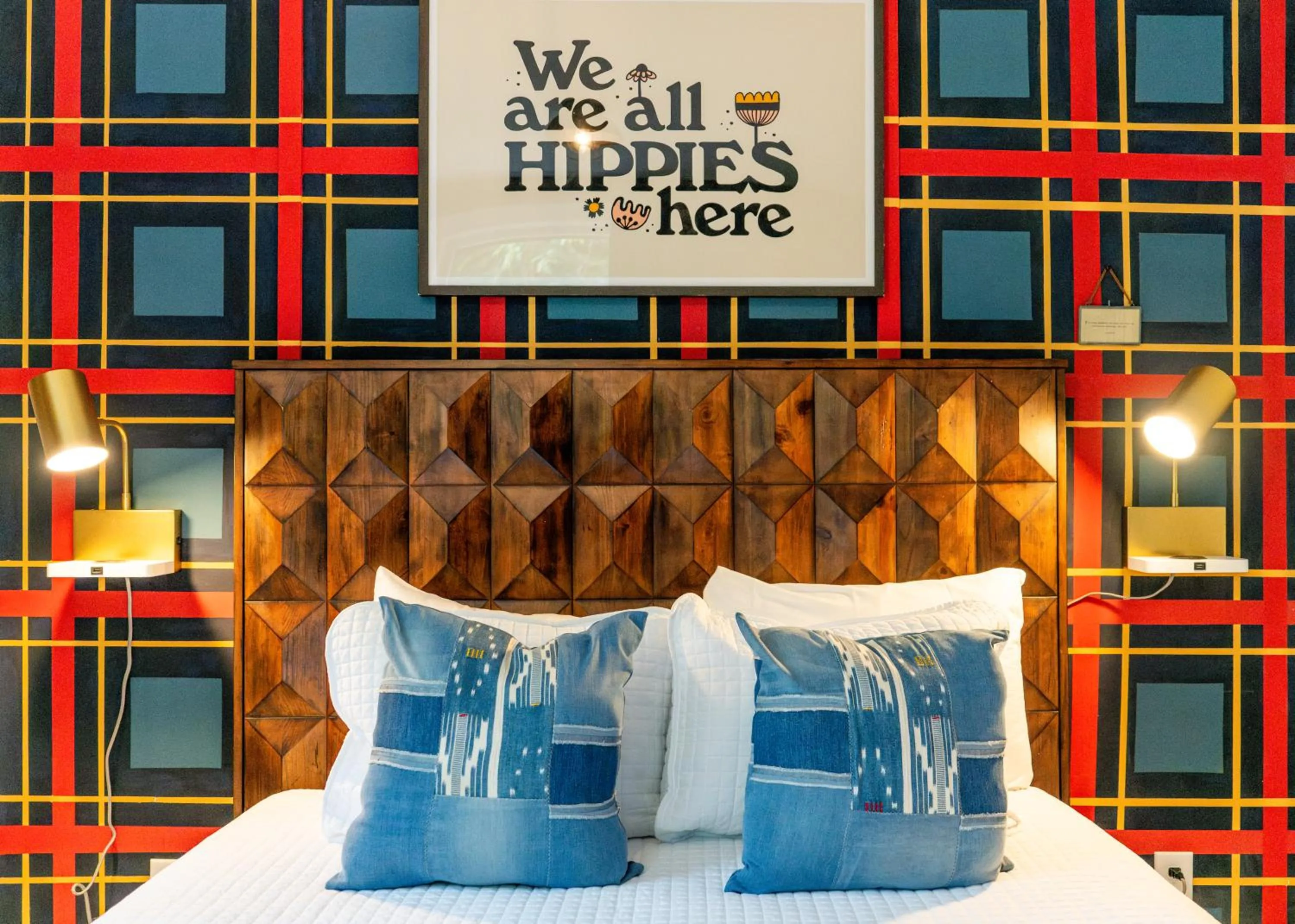 Decorative detail, Bed in Twin Gables of Woodstock