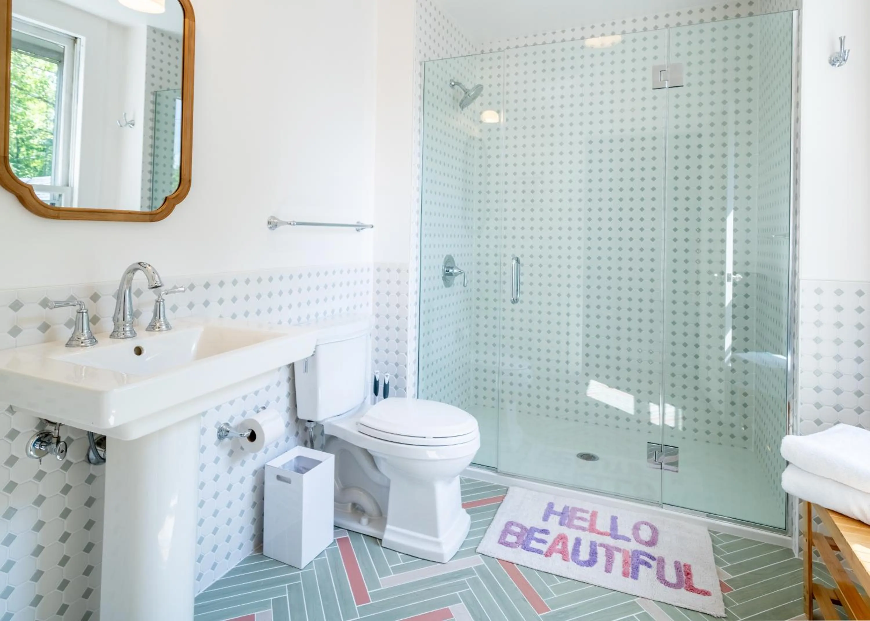 Shower in Twin Gables of Woodstock