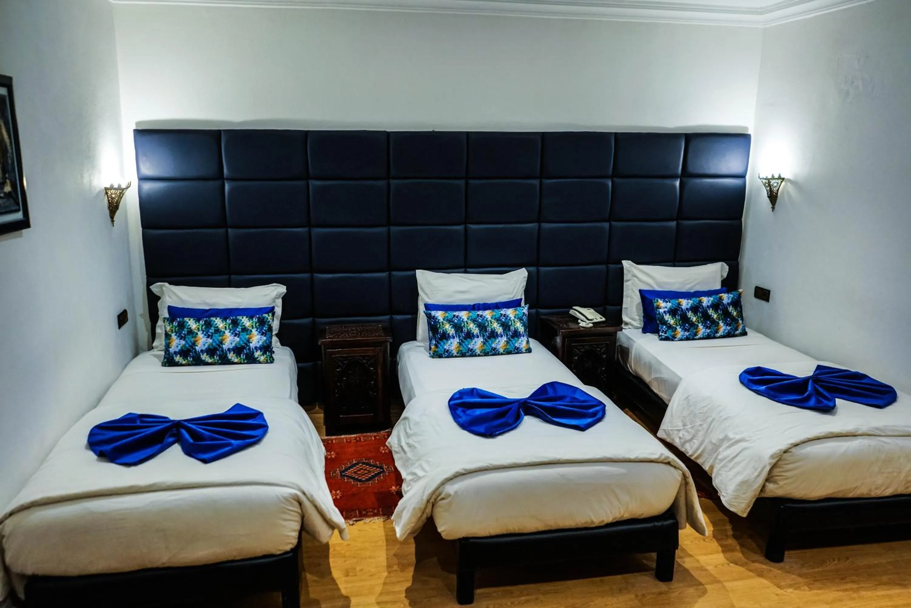 Bed in Hotel La Perle du Sud