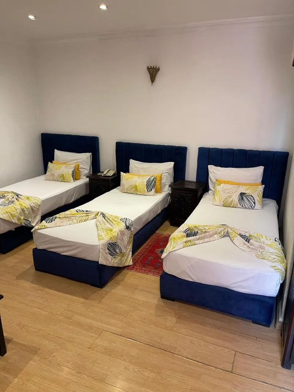 Bed in Hotel La Perle du Sud