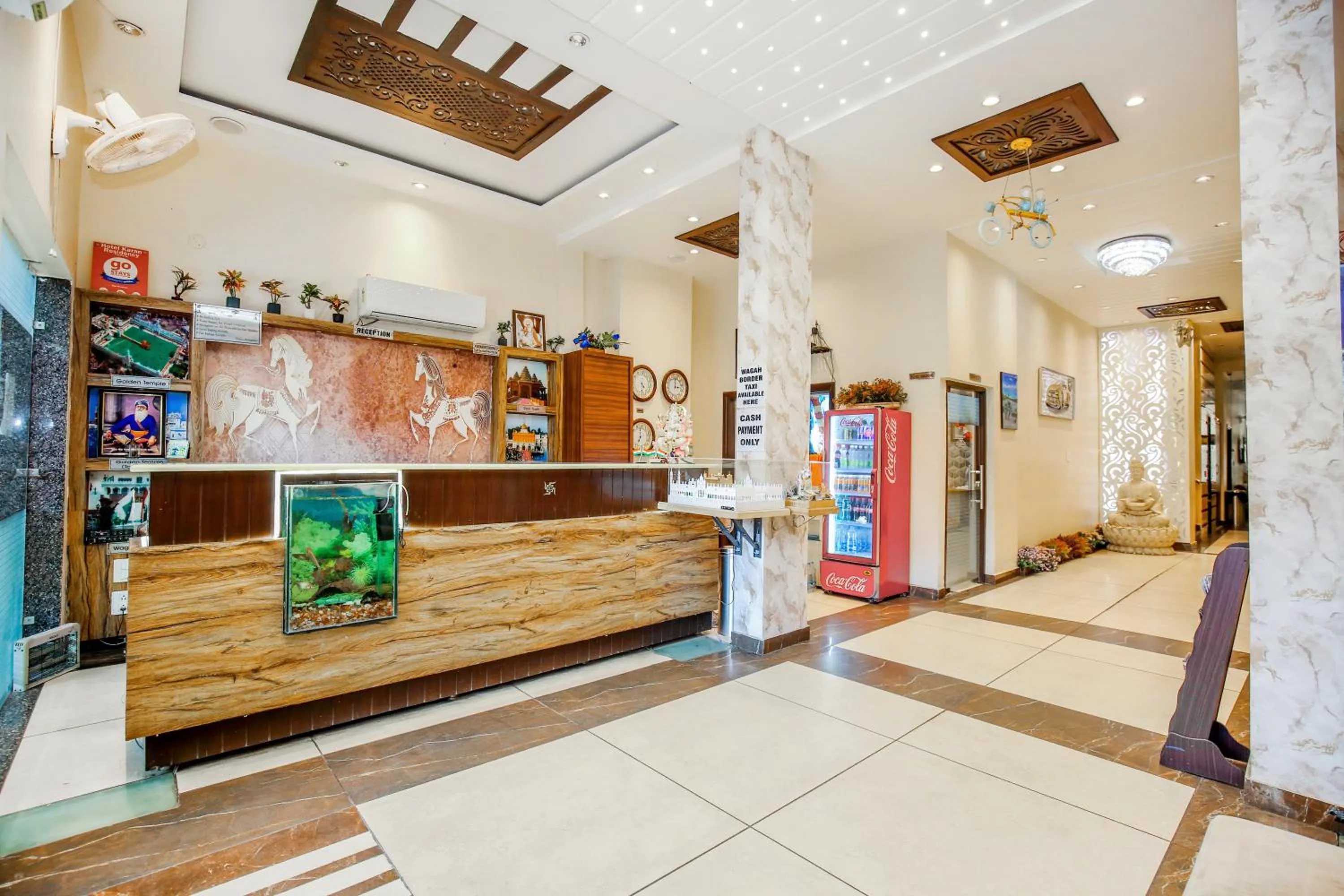 Lobby or reception in Hotel Karan Residency - 5 Min Walk From Golden Temple