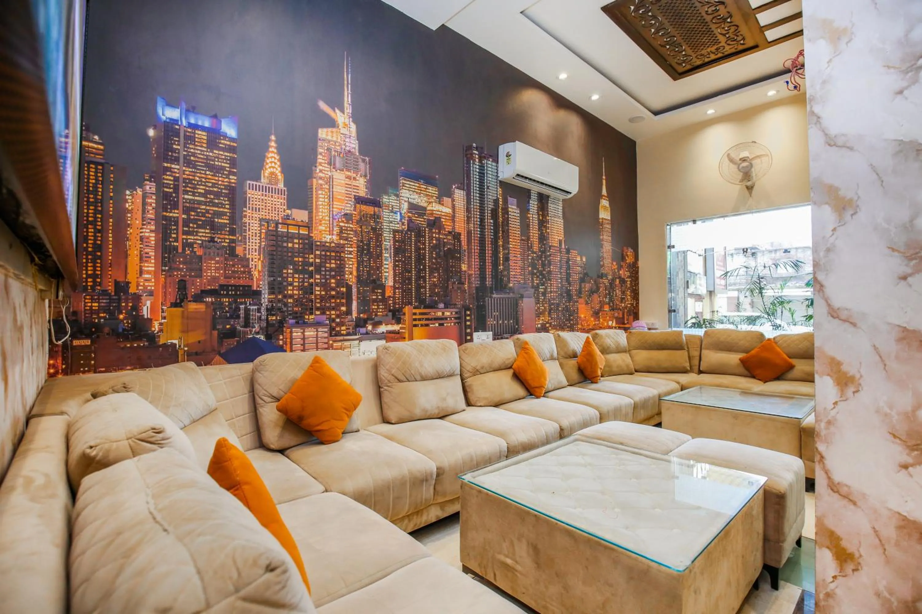 Seating area in Hotel Karan Residency - 5 Min Walk From Golden Temple