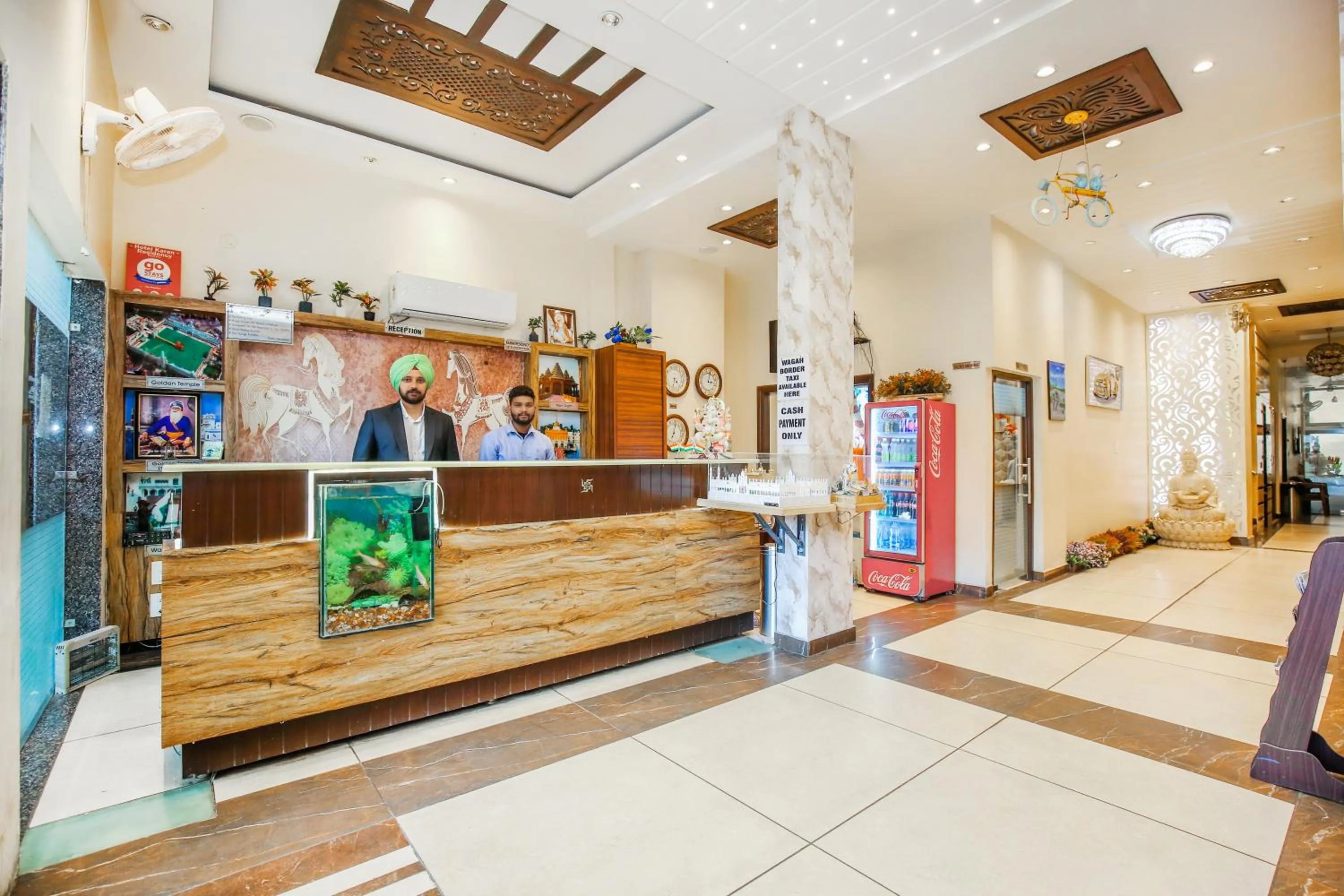 Lobby or reception in Hotel Karan Residency - 5 Min Walk From Golden Temple
