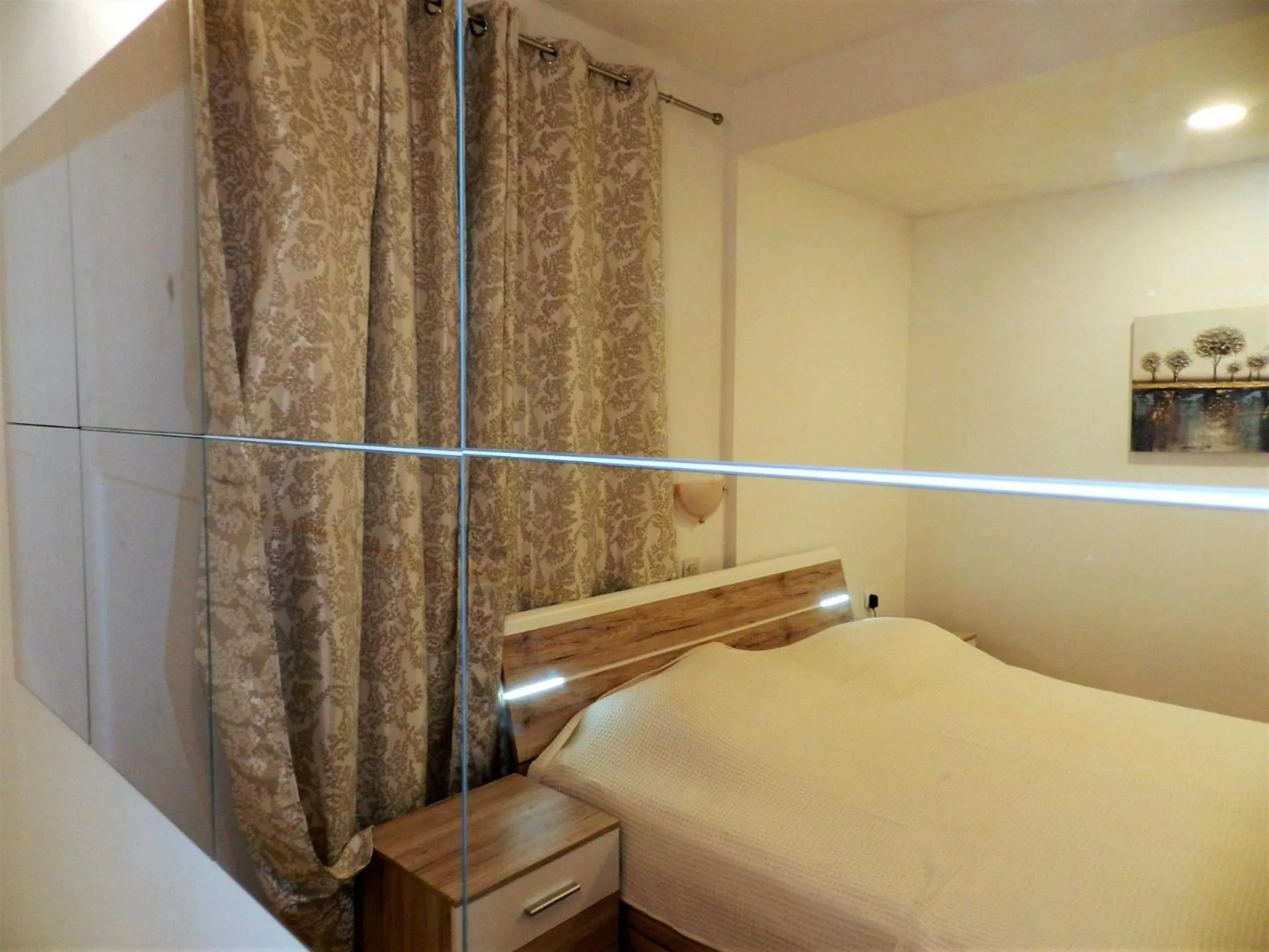 Bed in Apartments Lea