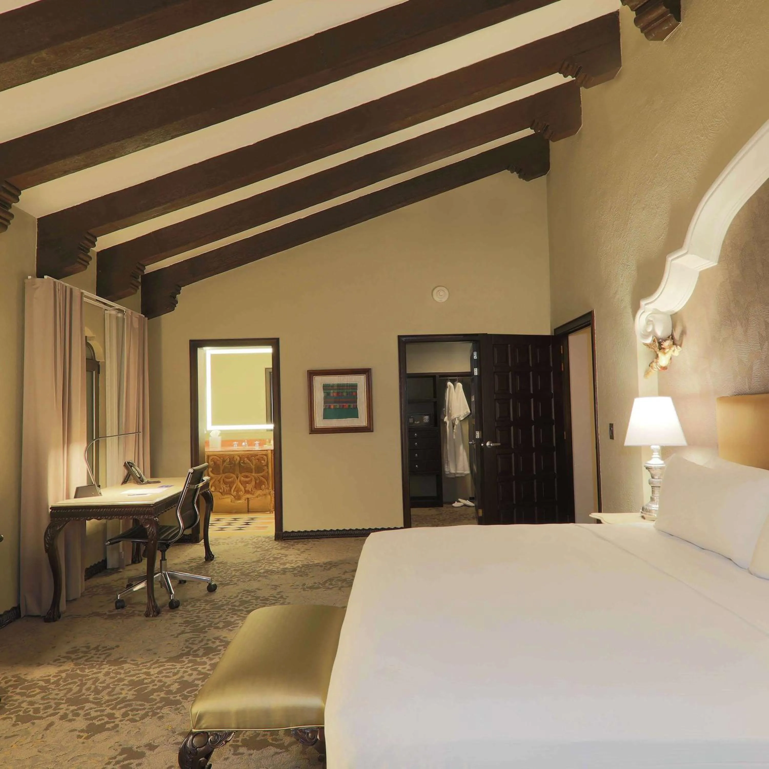 Bedroom, Bed in Hilton Guatemala City, Guatemala