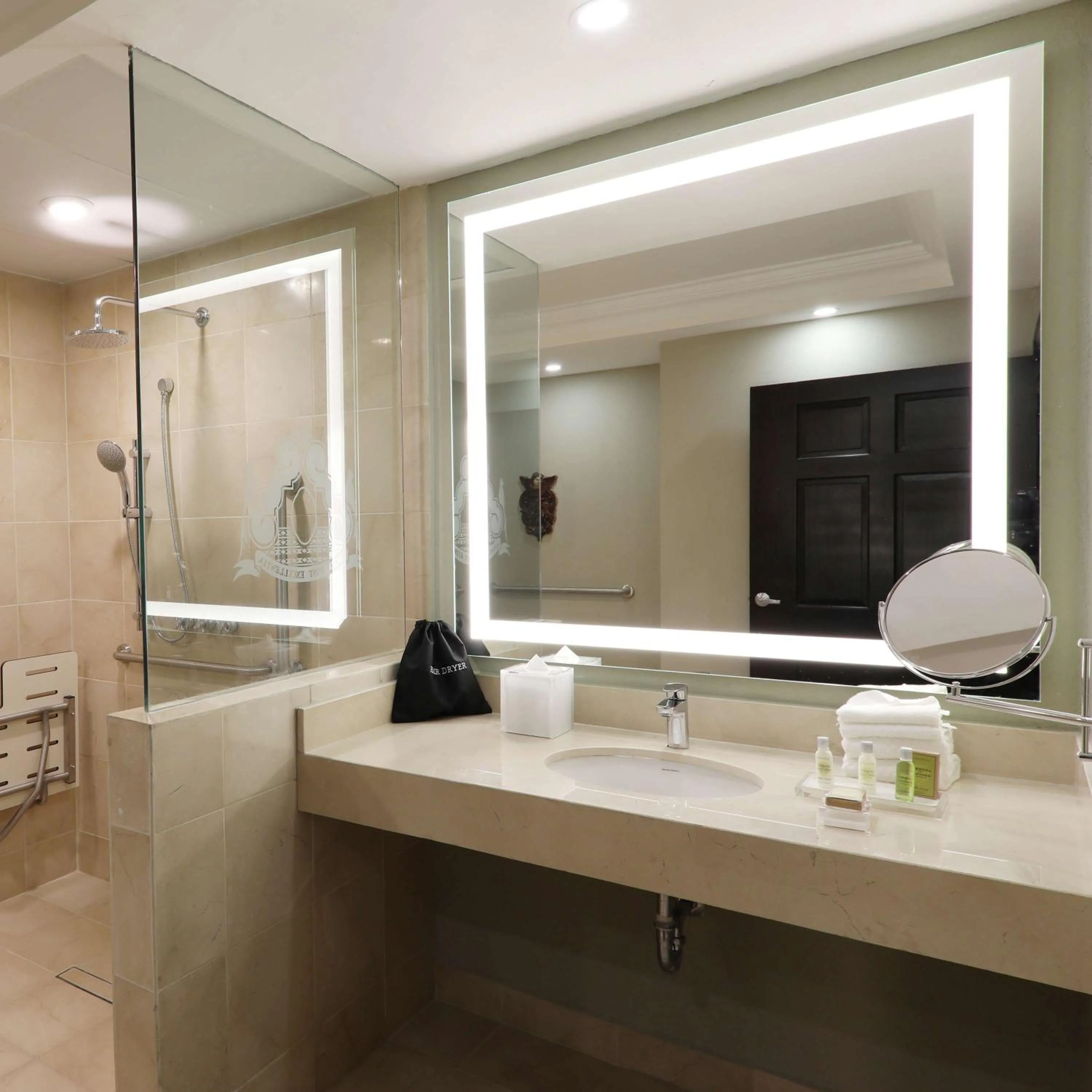 Bathroom in Hilton Guatemala City, Guatemala