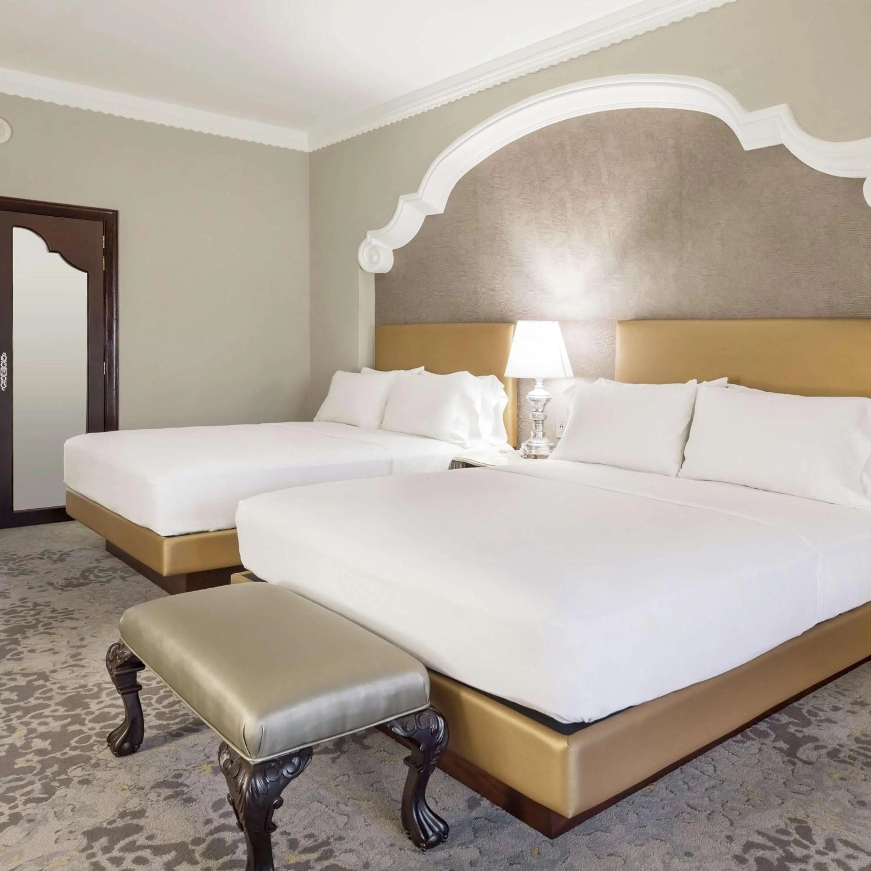 Bed in Hilton Guatemala City, Guatemala