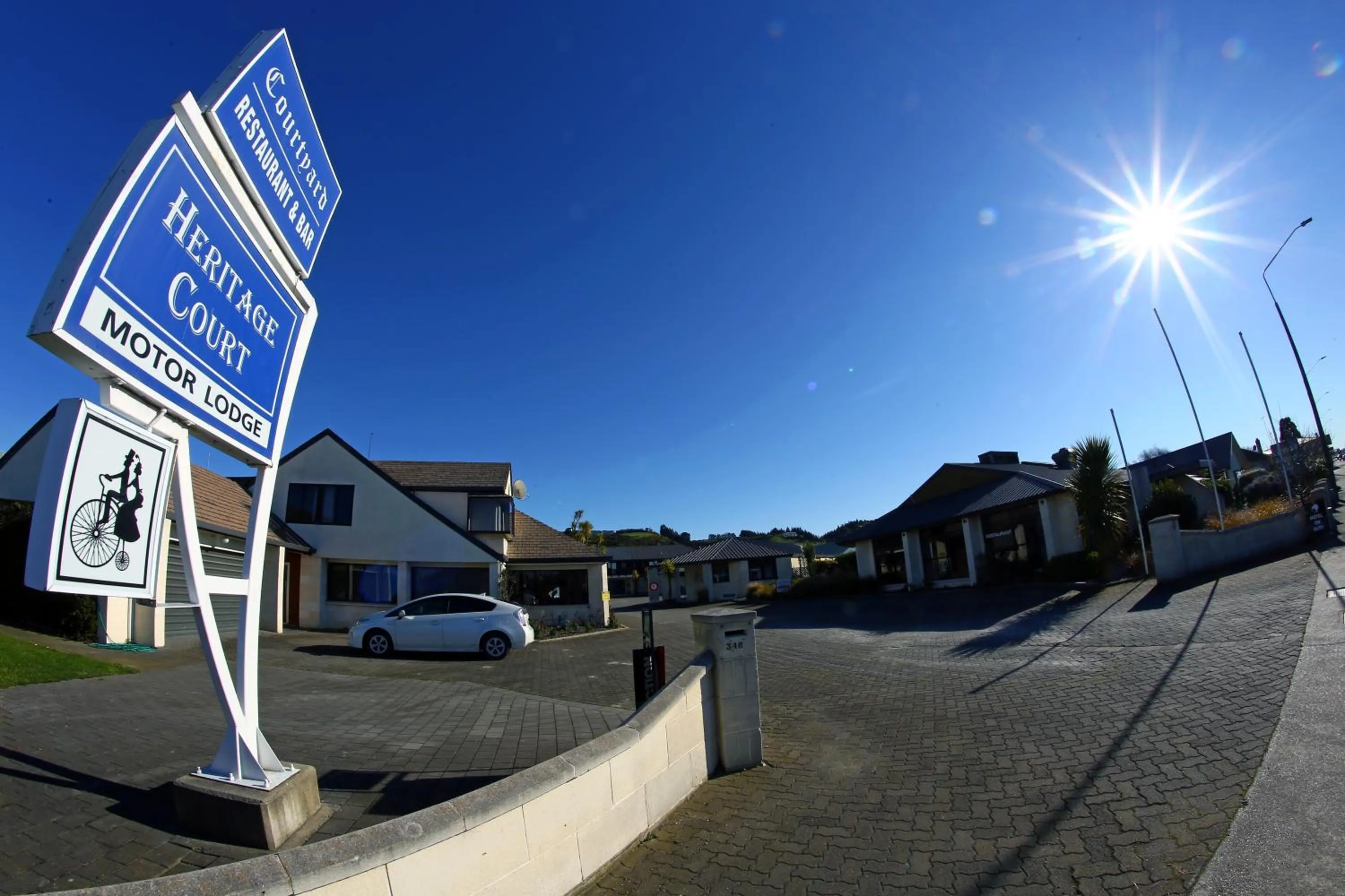 Property logo or sign in Heritage Court Lodge Oamaru
