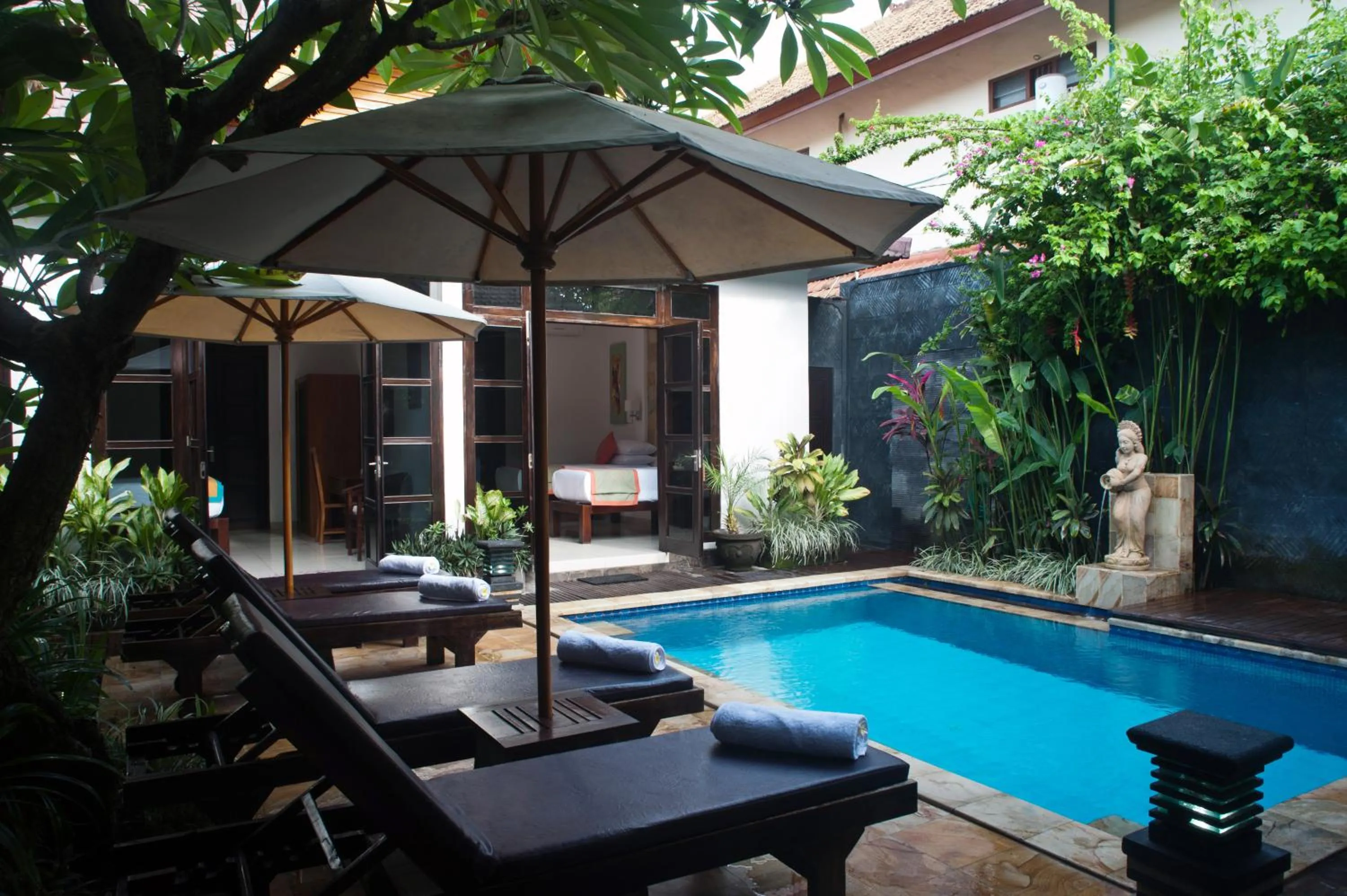 Garden in Villa Teman