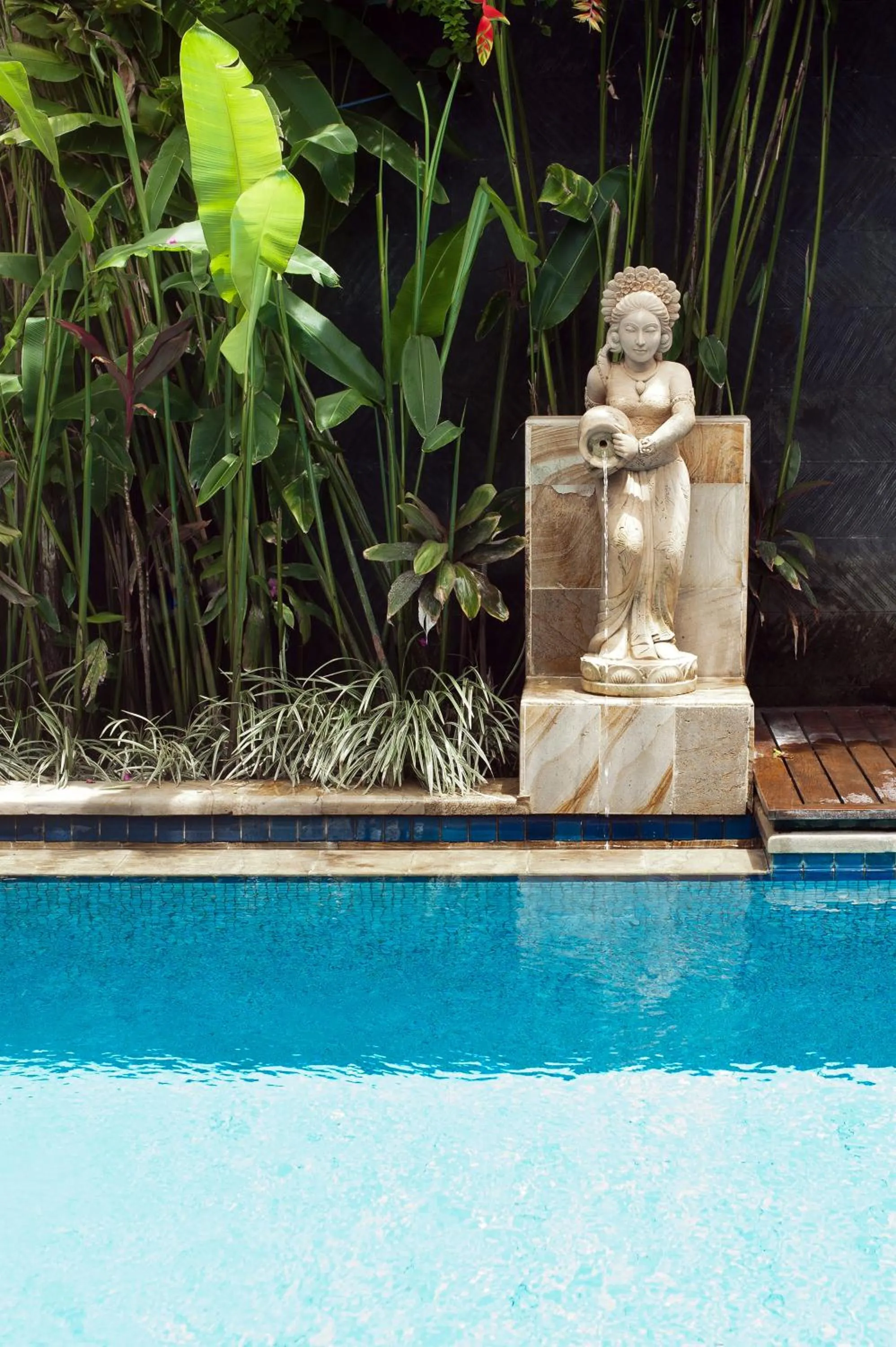 Swimming pool in Villa Teman