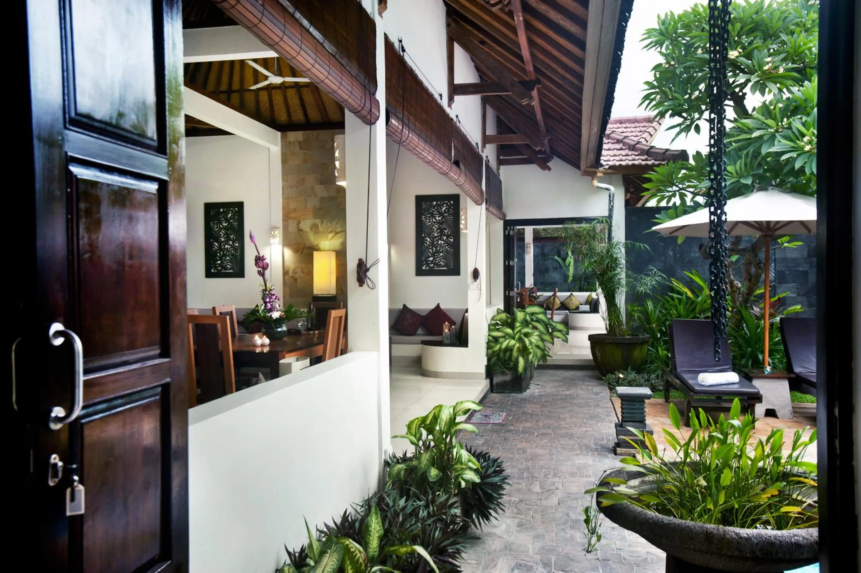 Garden in Villa Teman