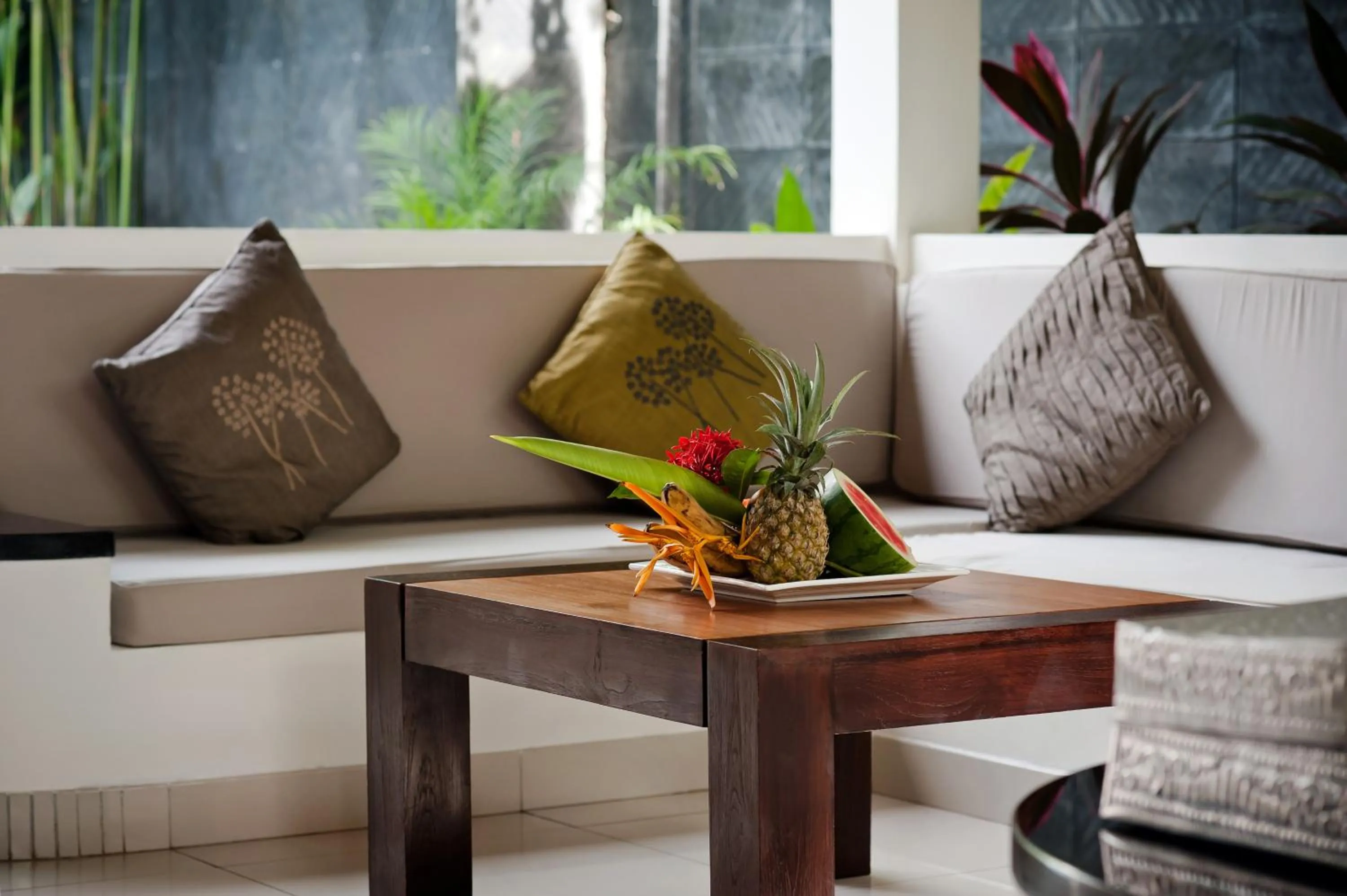 Living room in Villa Teman