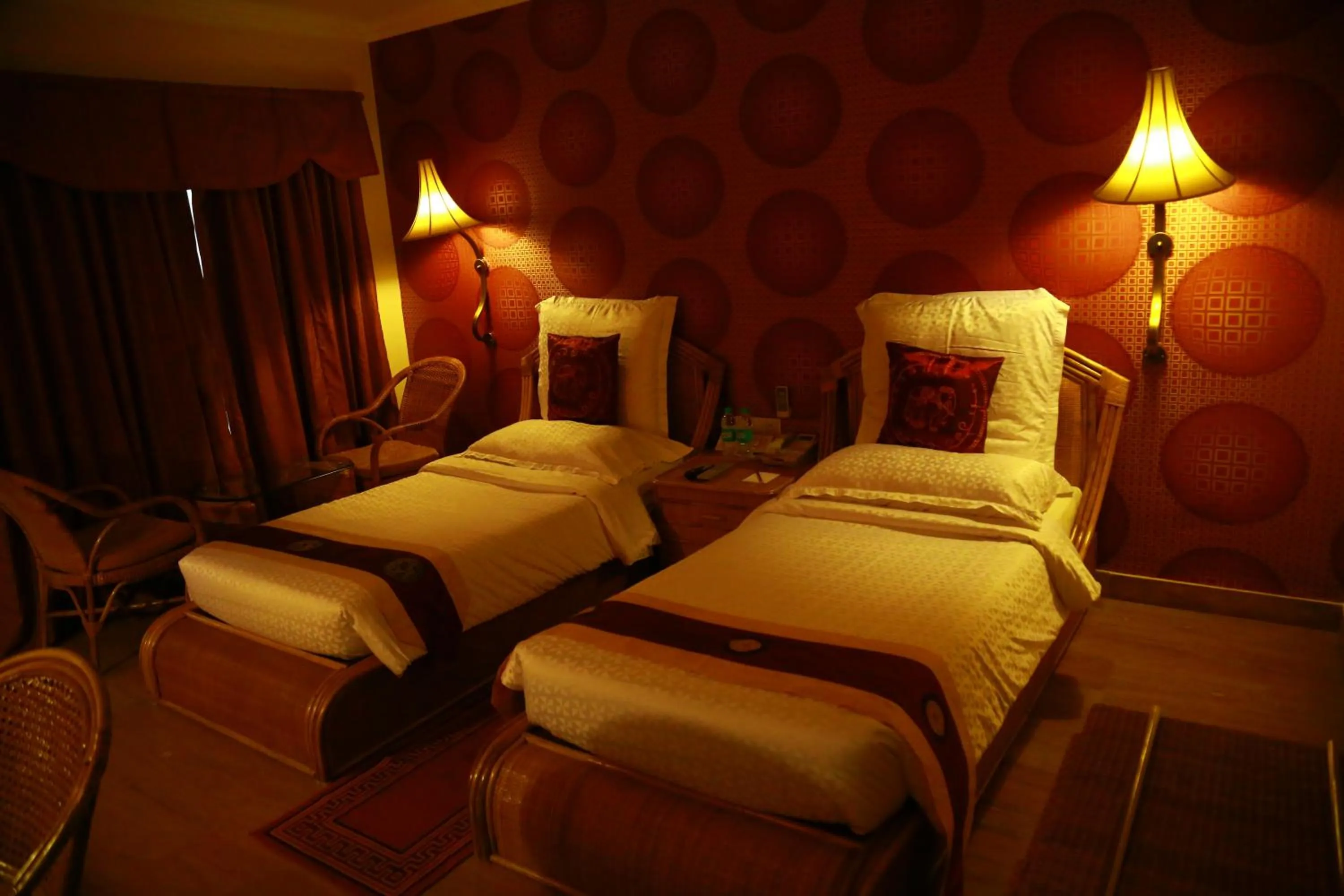 Bed in SAJ Earth Resort & Convention Center , Kochi