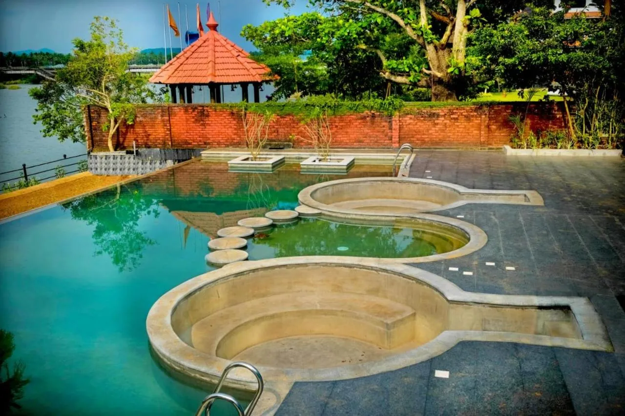 Swimming pool in The River Retreat Heritage Ayurvedic Resort