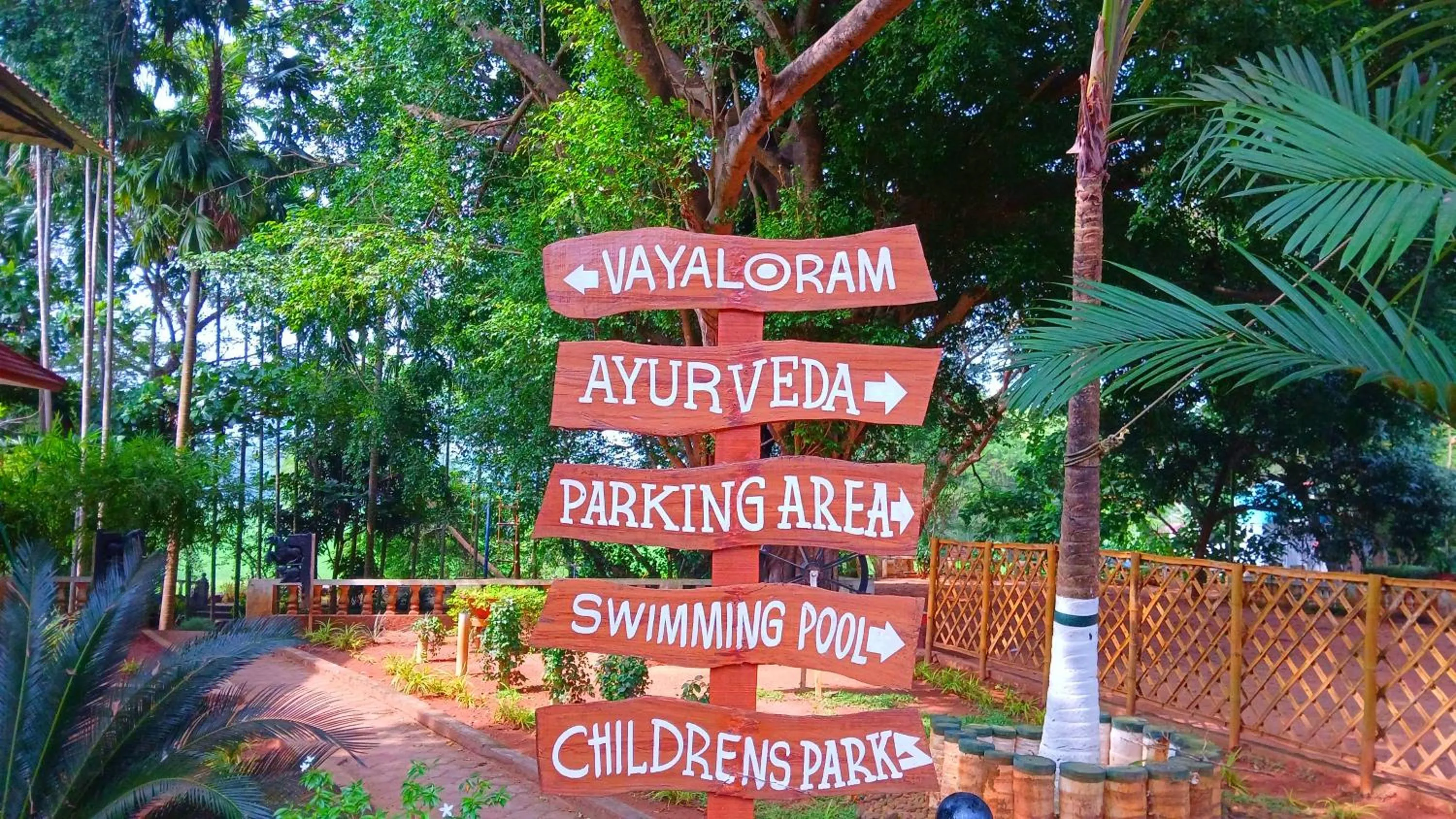 Garden view in The River Retreat Heritage Ayurvedic Resort