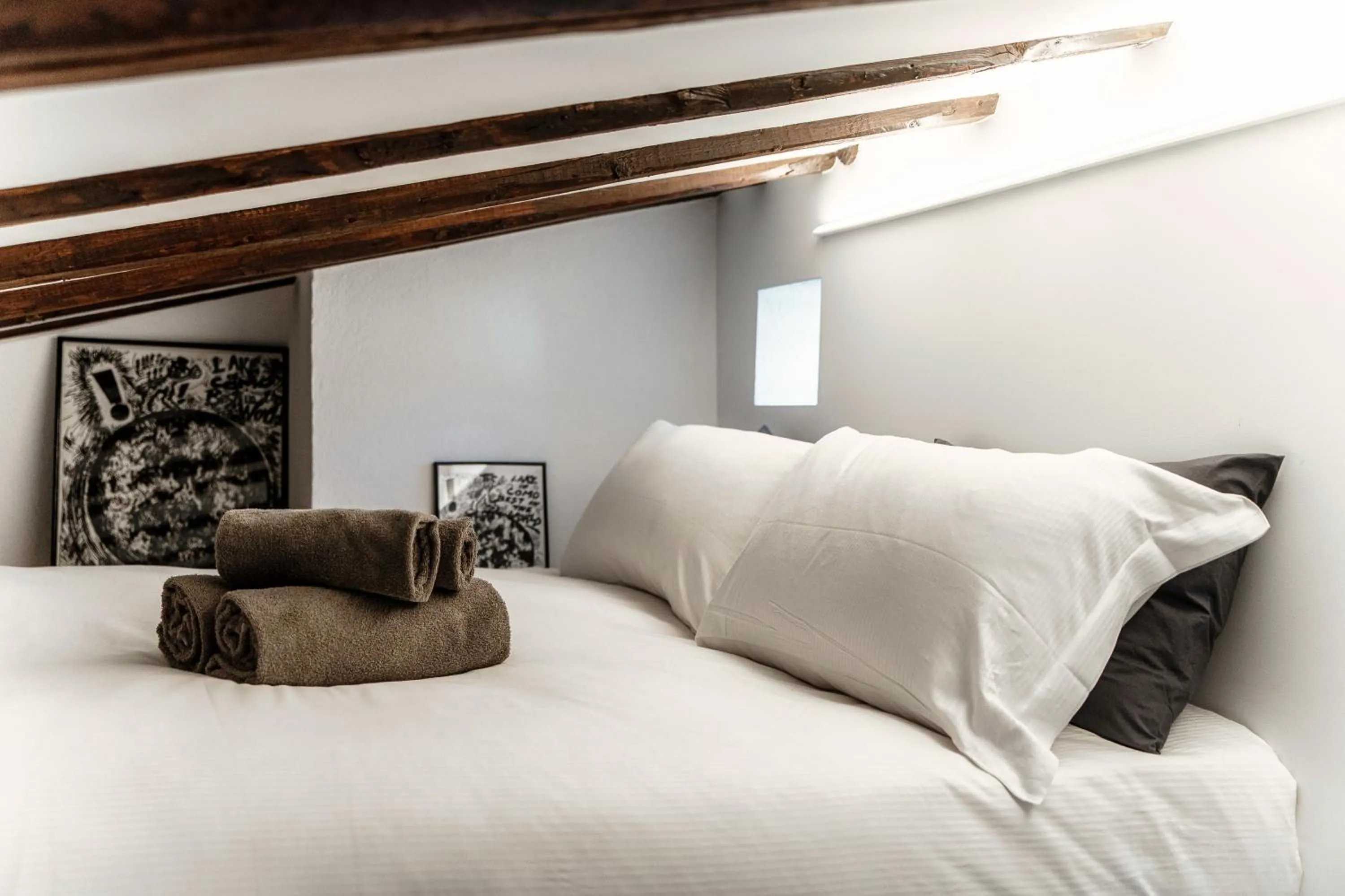 Bed in La Casa Dei Viaggiatori by "The House Of Travelers"