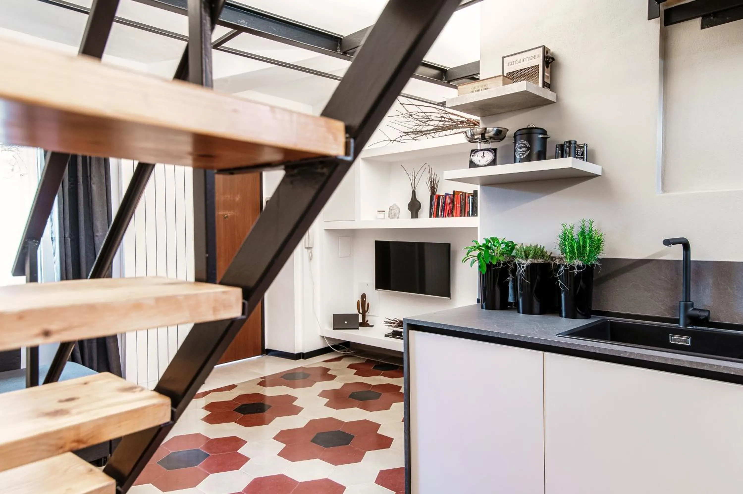 Kitchen or kitchenette in La Casa Dei Viaggiatori by "The House Of Travelers"