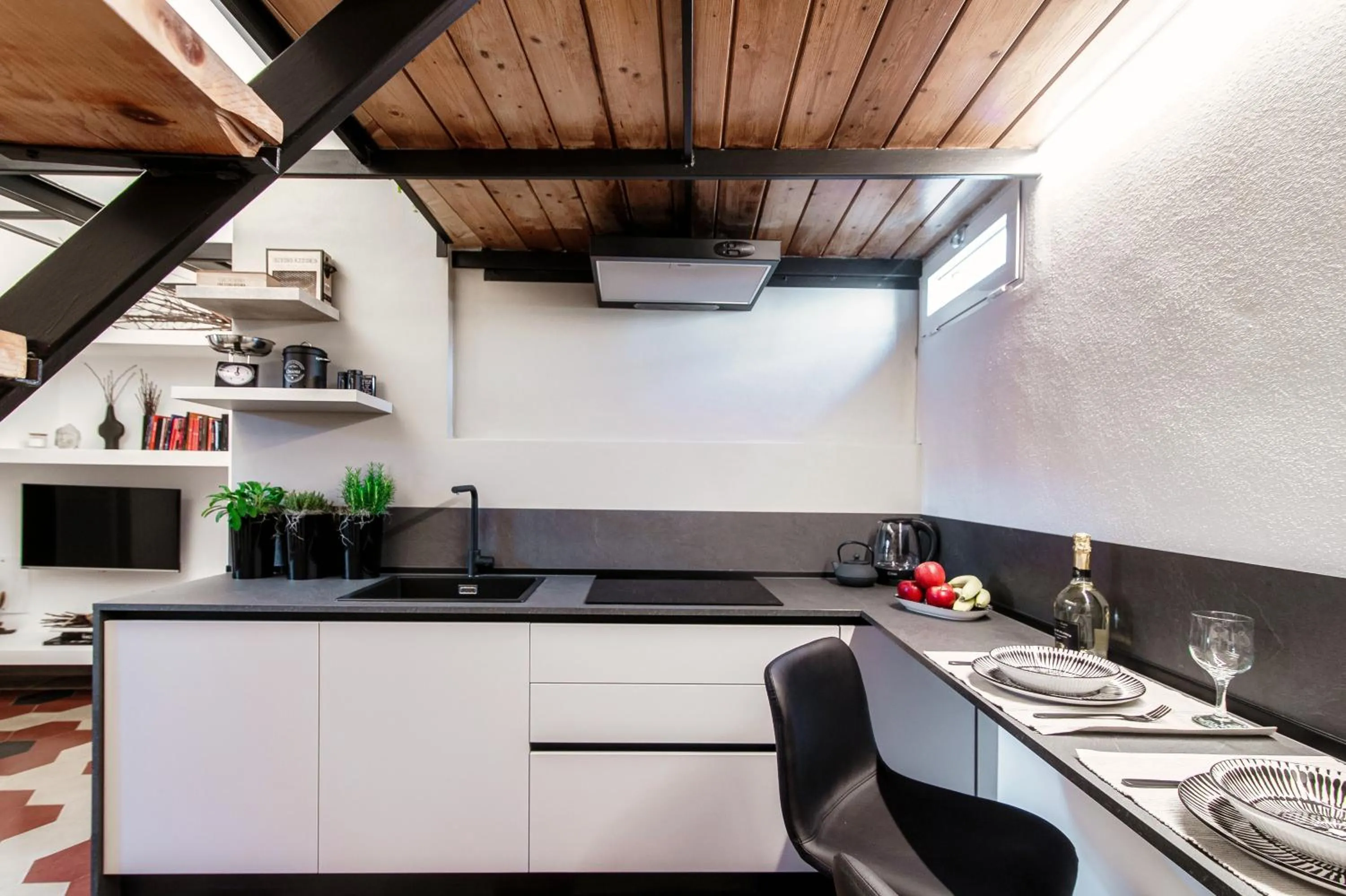 Kitchen or kitchenette in La Casa Dei Viaggiatori by "The House Of Travelers"