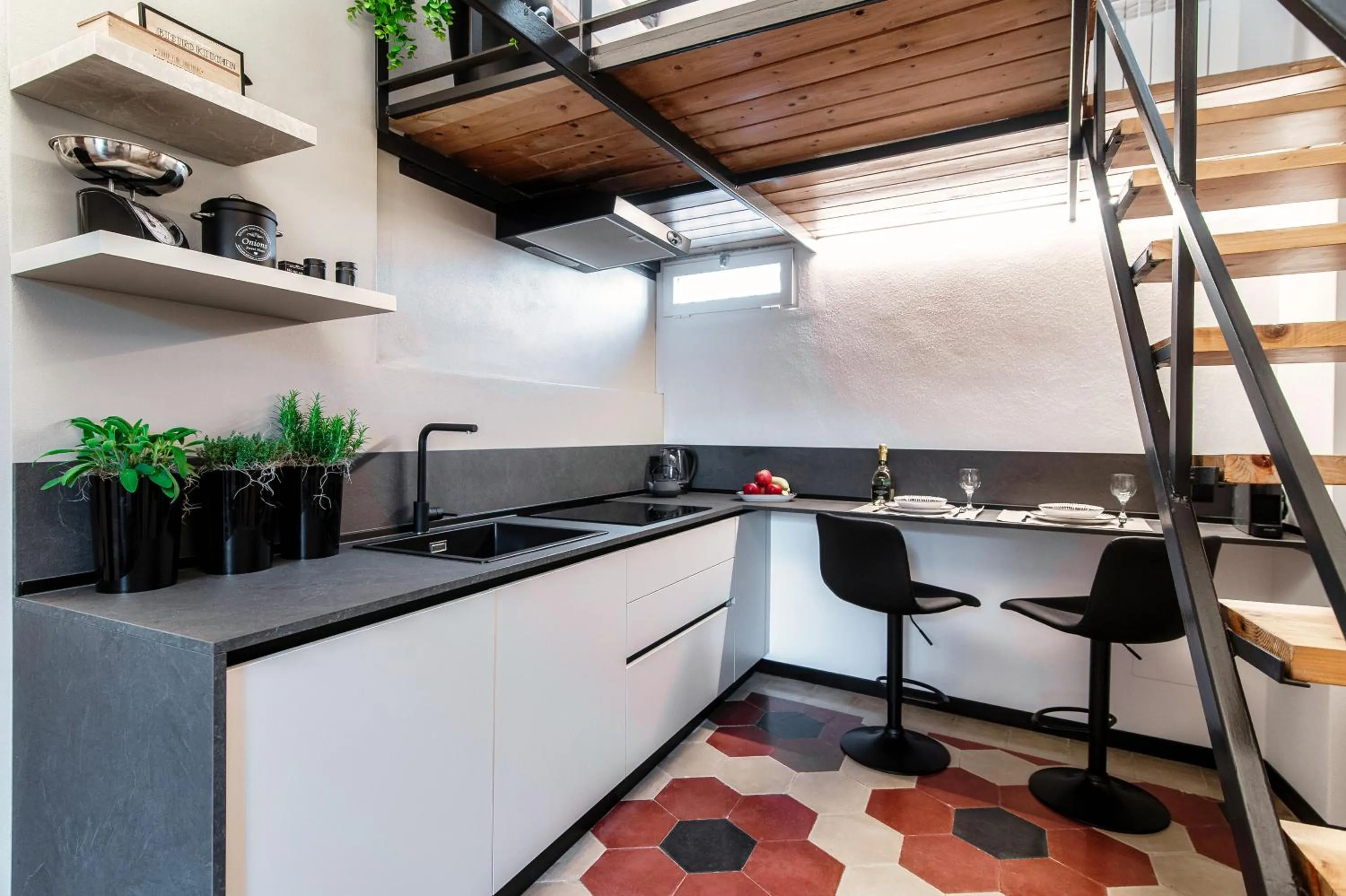 Kitchen or kitchenette in La Casa Dei Viaggiatori by "The House Of Travelers"