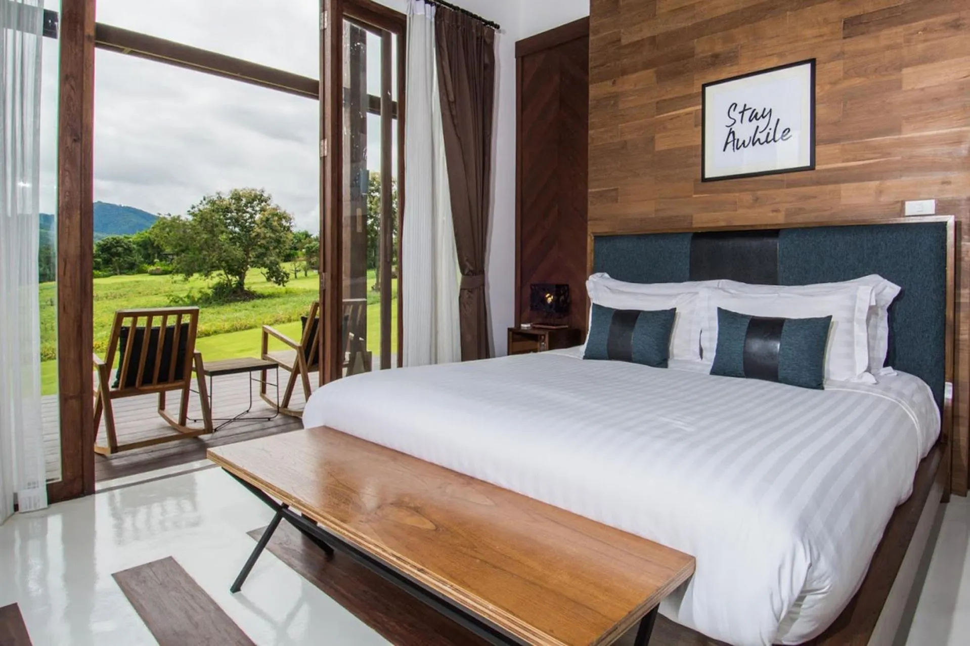 View (from property/room), Bed in Puripai Villa Wellness & Retreat