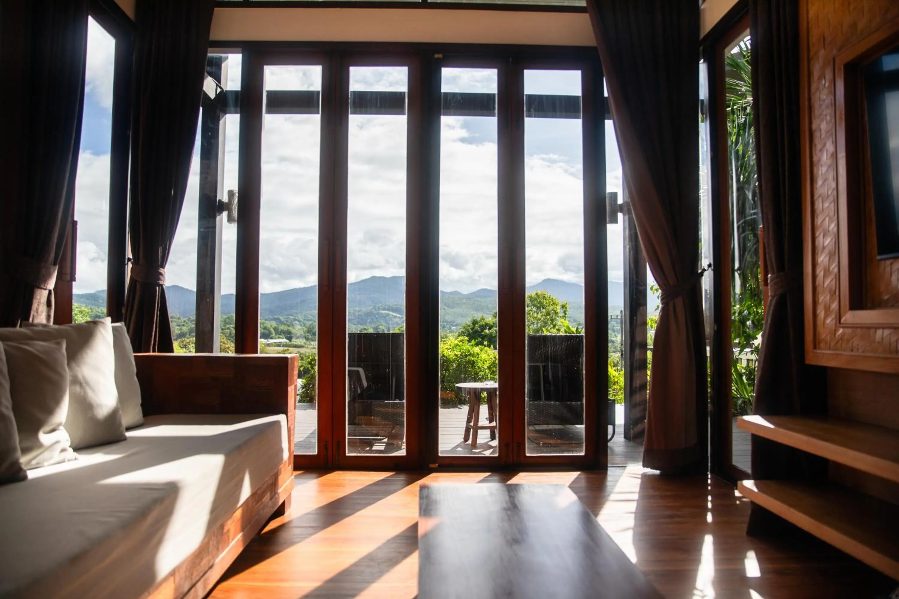 Living room in Puripai Villa Wellness & Retreat