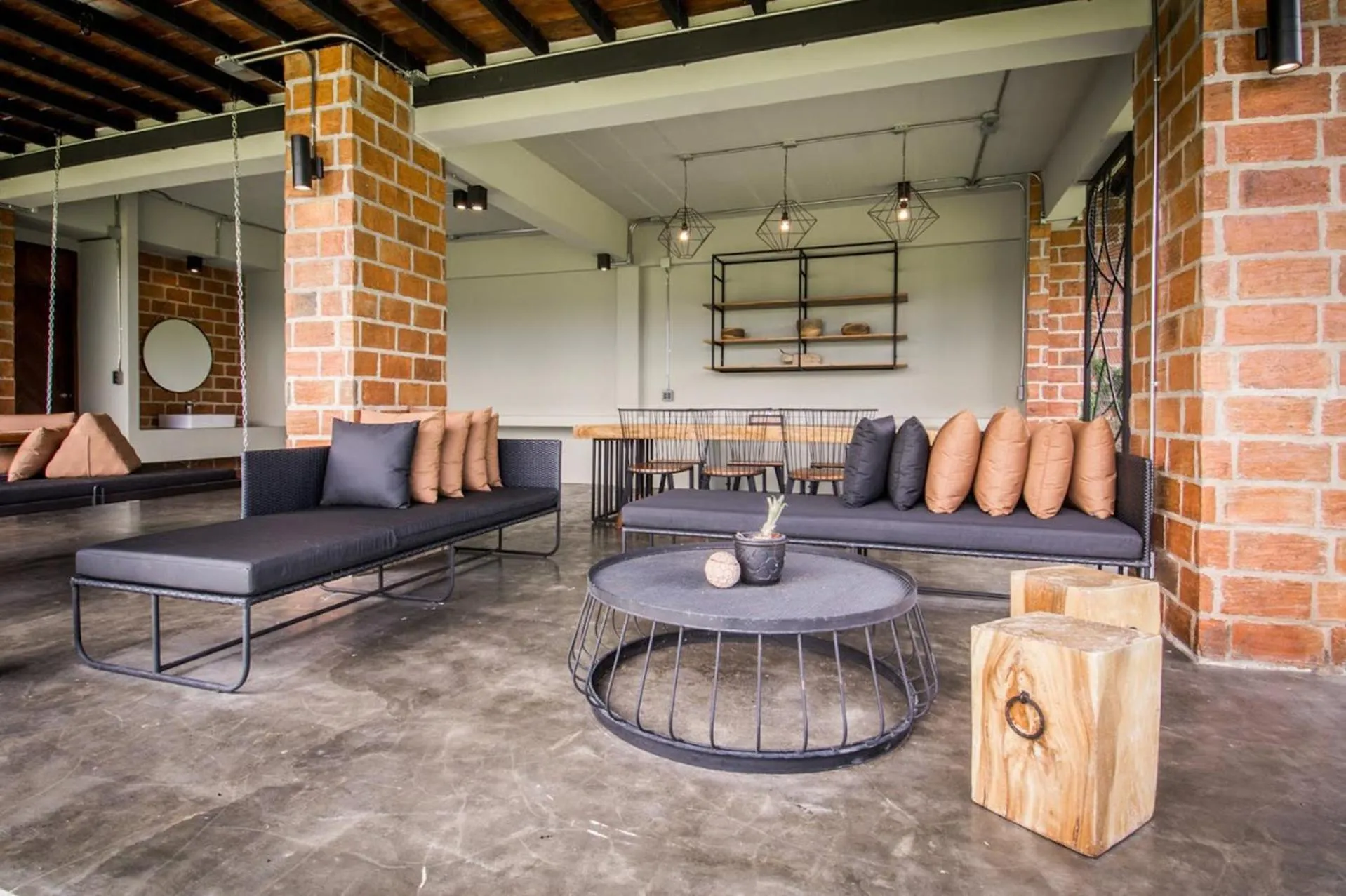 Seating area in Puripai Villa Wellness & Retreat