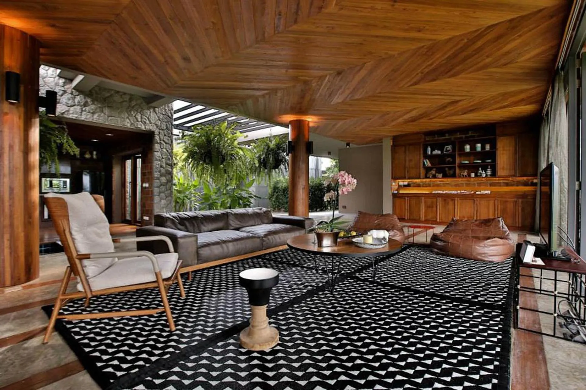 Living room in Puripai Villa Wellness & Retreat