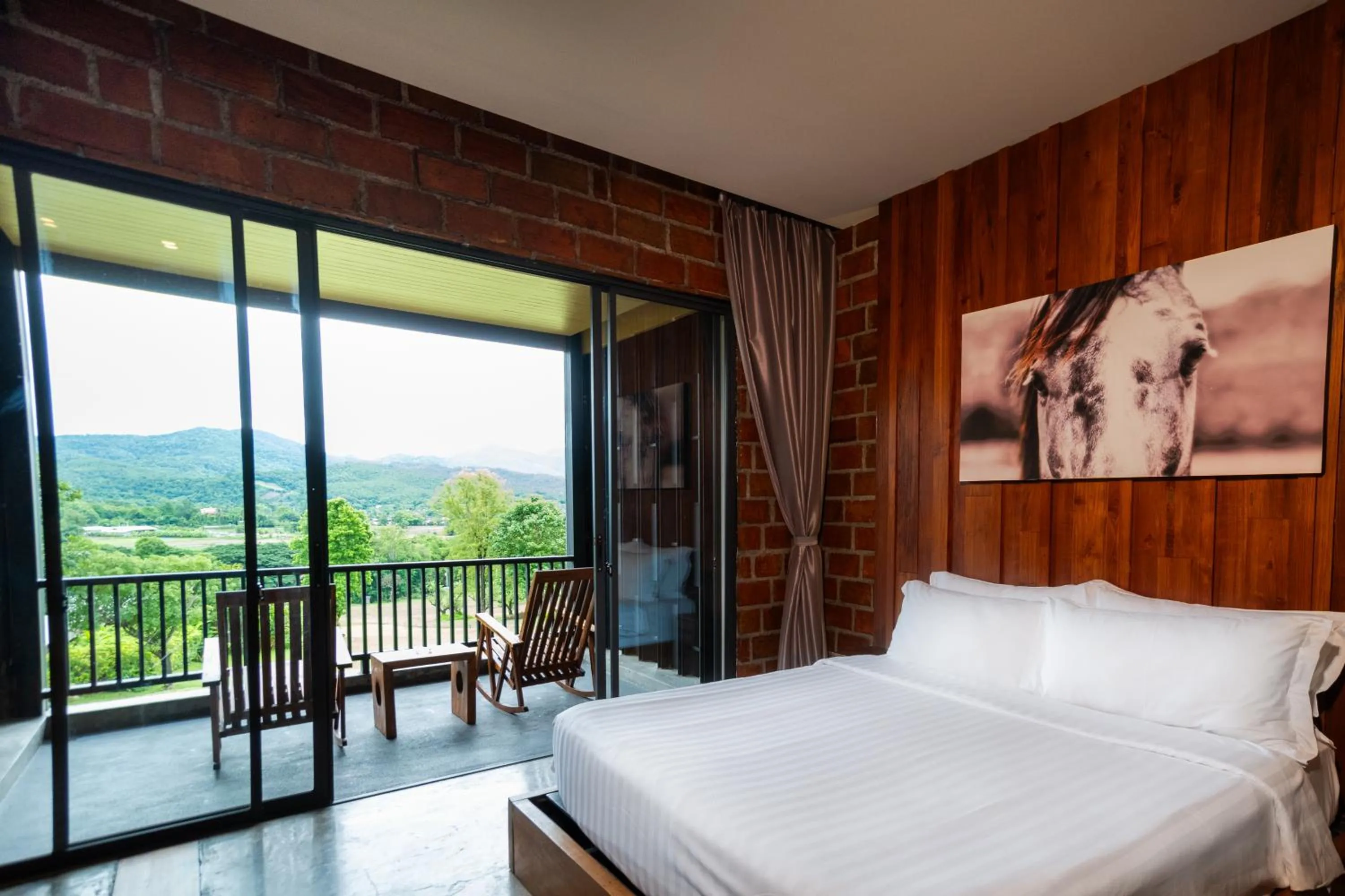 Bed in Puripai Villa Wellness & Retreat