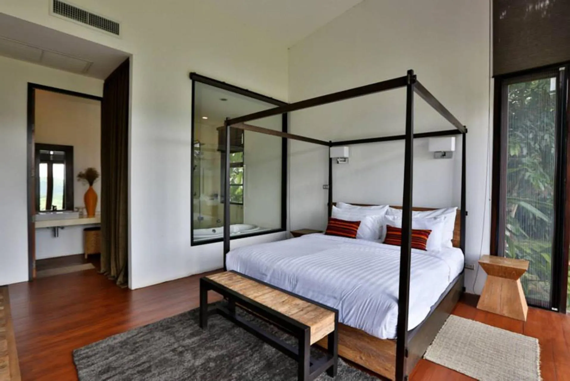 Bed in Puripai Villa Wellness & Retreat