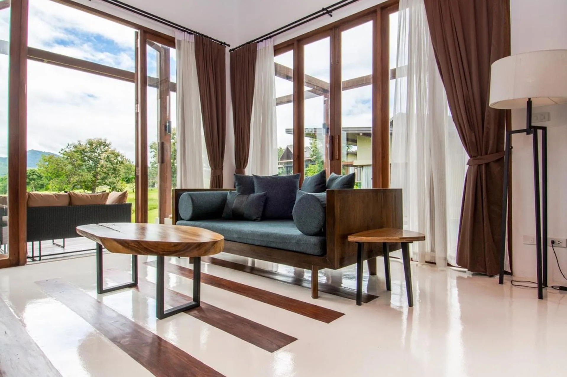 Living room in Puripai Villa Wellness & Retreat