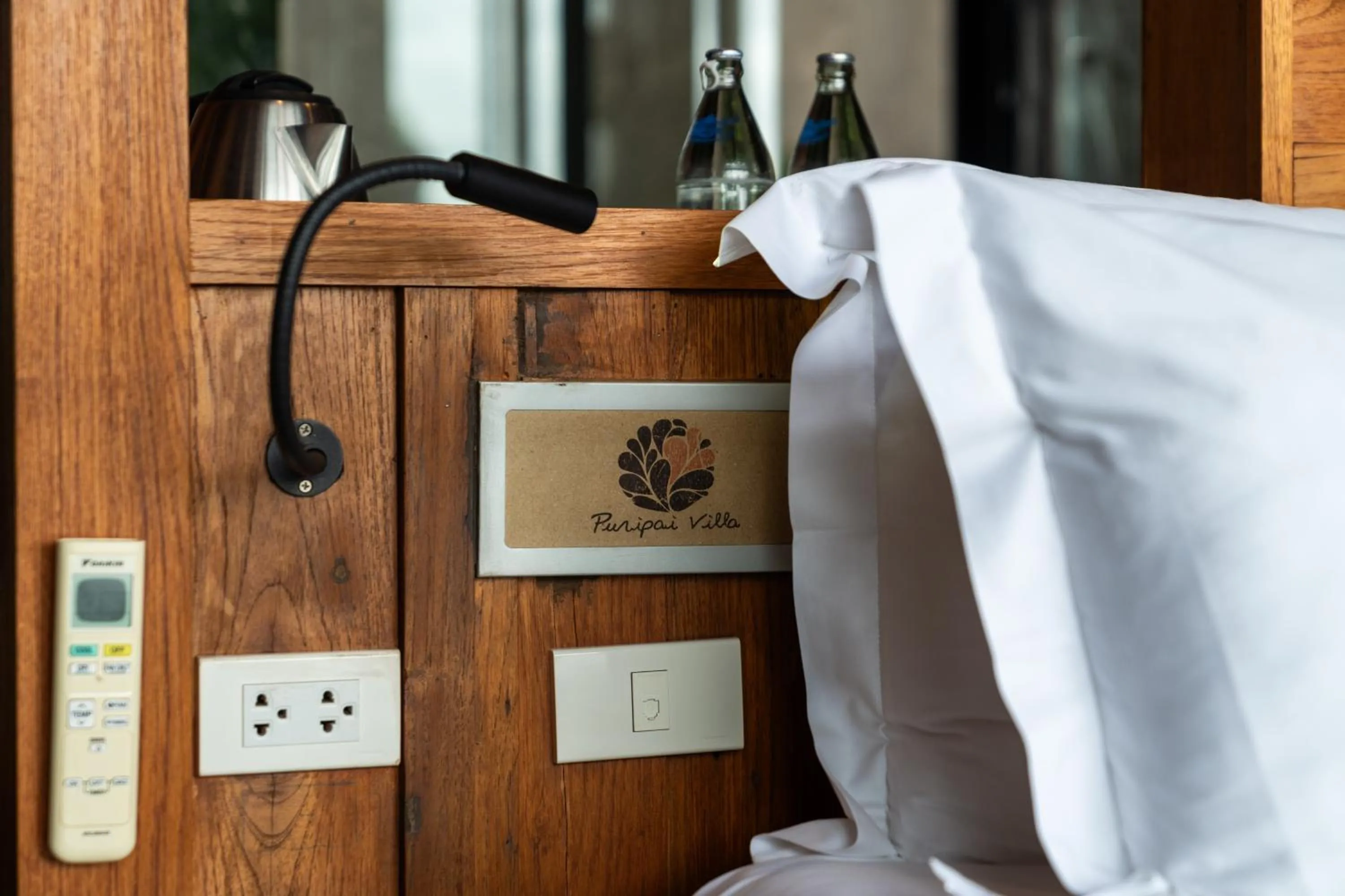 Bed in Puripai Villa Wellness & Retreat