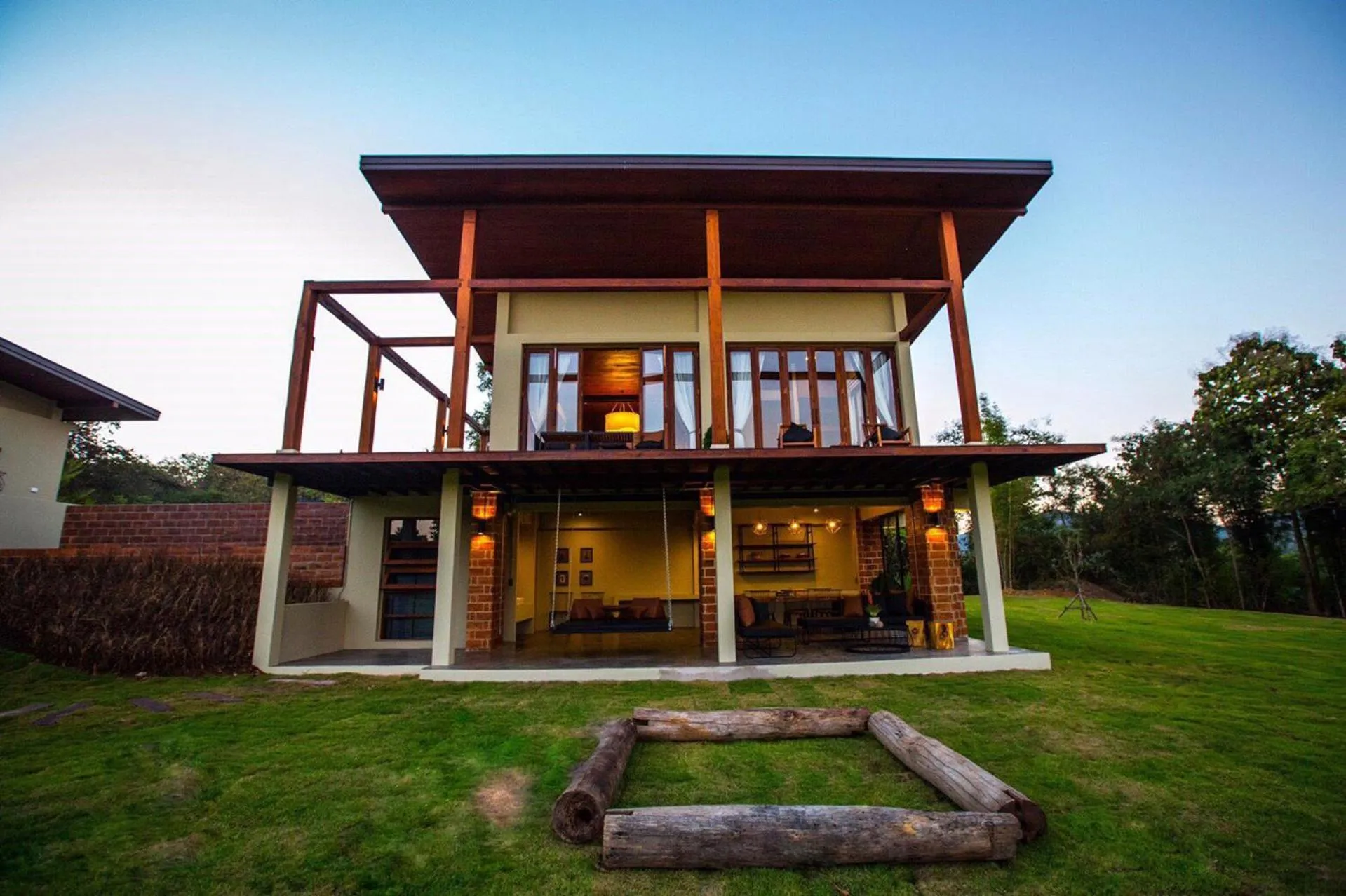 Garden in Puripai Villa Wellness & Retreat